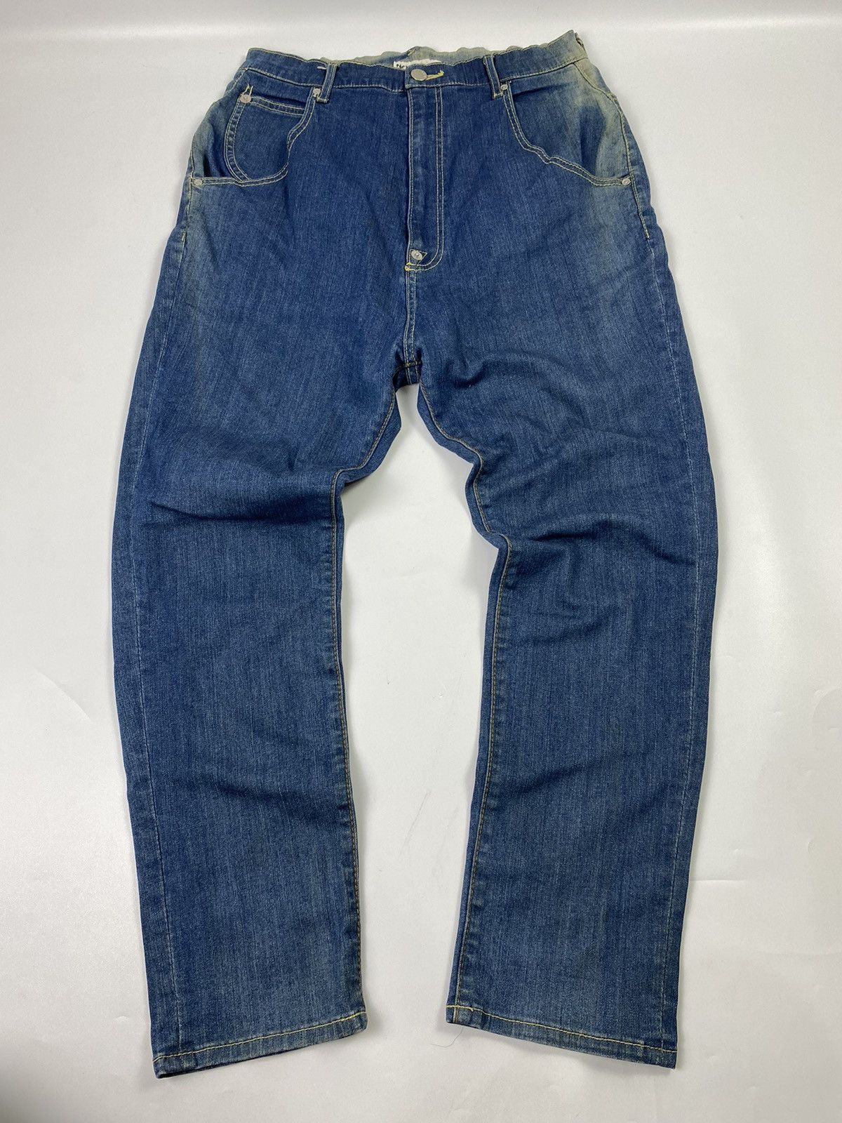 Issey Miyake × Japanese Brand × Ne-Net nenet wide leg bucle back pant Size US 28 / EU 44 - 6 Thumbnail