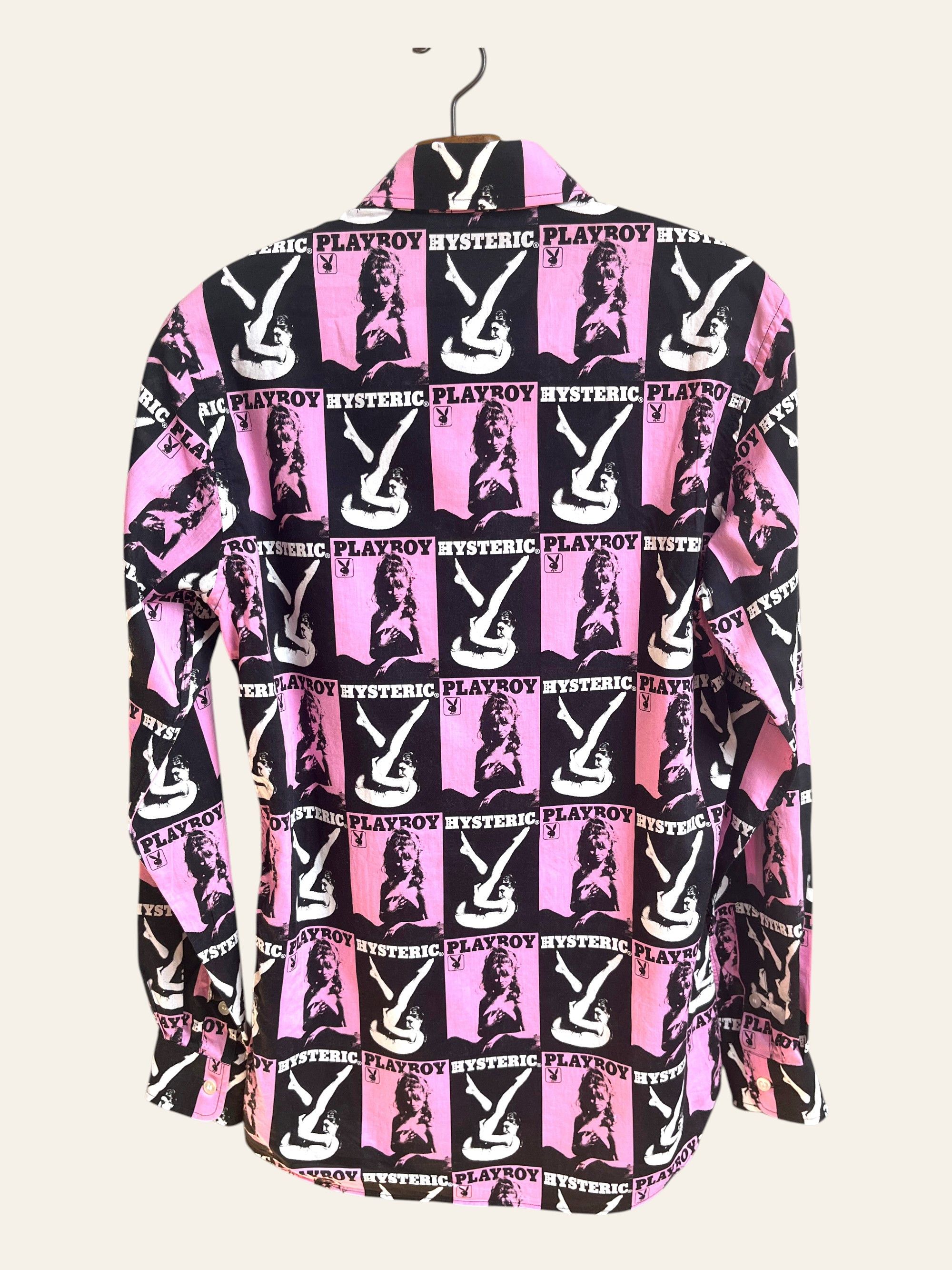 Hysteric Glamour Hysteric Glamour x Playboy AOP LS Shirt Japan Size S Size US S / EU 44-46 / 1 - 3 Thumbnail