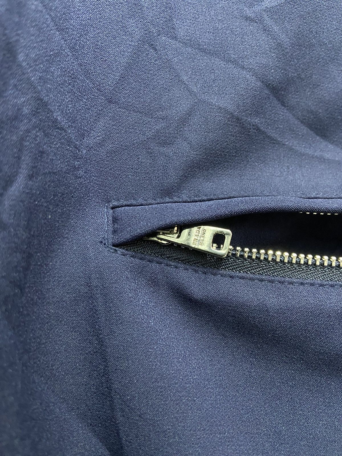 Prada Prada Linea Rossa Full Zip Hoodie Cotton Nylon Size US L / EU 52-54 / 3 - 18 Thumbnail