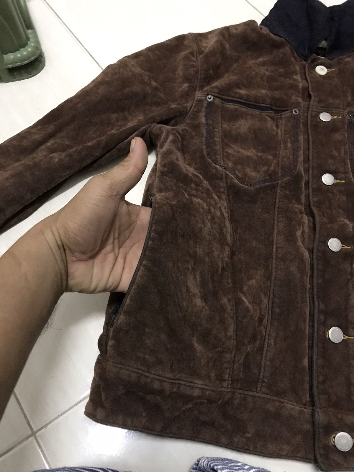 Sage De Cret Sage de cret jacket denim velvet Size US L / EU 52-54 / 3 - 14 Thumbnail