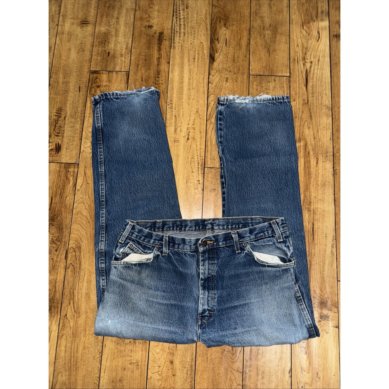 Dickies × Vintage Vintage Dickies Heavy Denim Jeans 36x30 Size US 36 / EU 52 - 4 Thumbnail