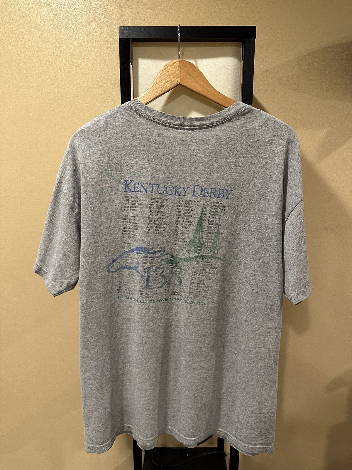 Gildan × Vintage Vintage Kentucky Derby 2016 Churchill Downs Race T-Shirt Size US L / EU 52-54 / 3 - 2 Thumbnail