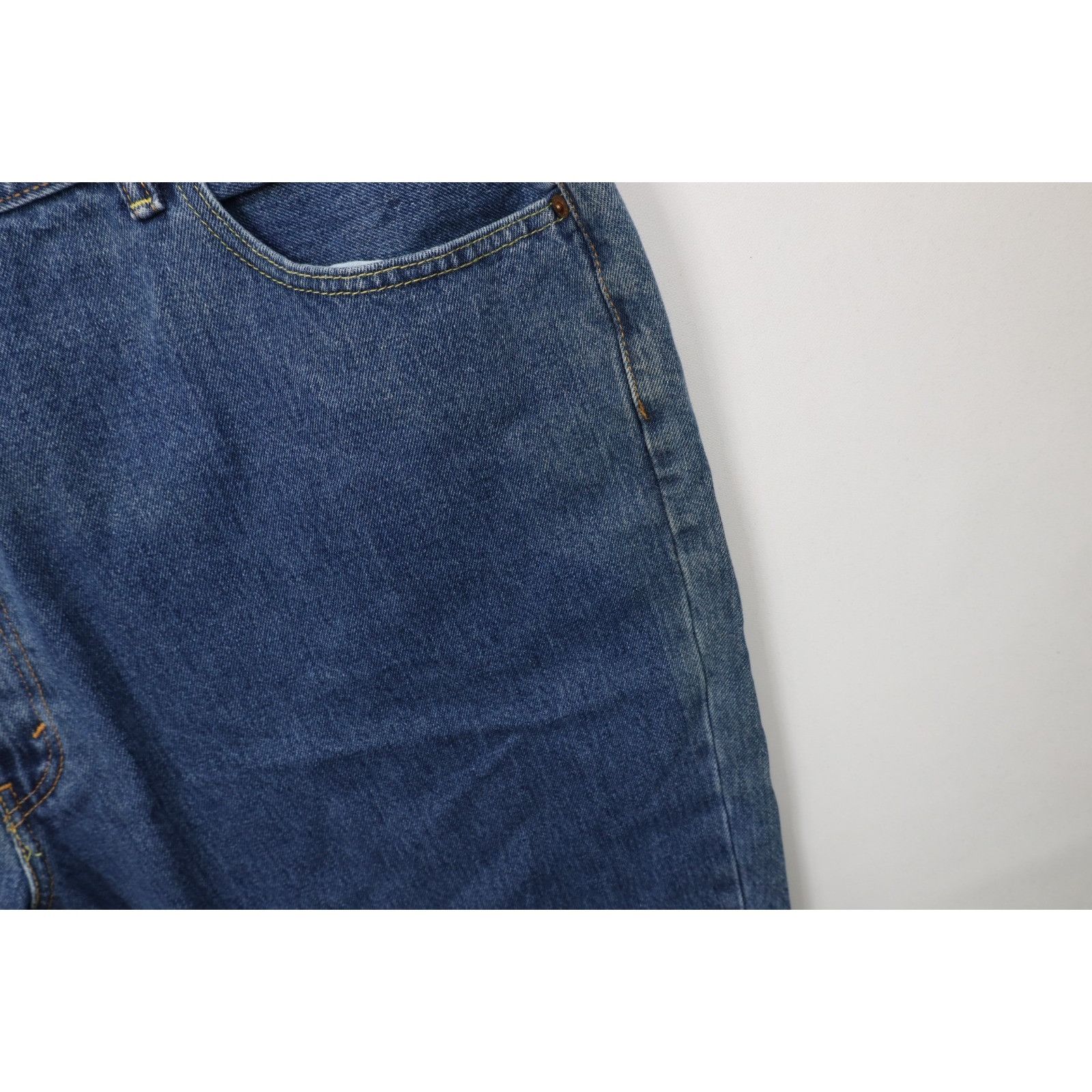 Levi's Deadstock Vintage Y2K Levis 550 Relaxed Fit Jeans 52x29 Size US 44 / EU 60 - 7 Thumbnail