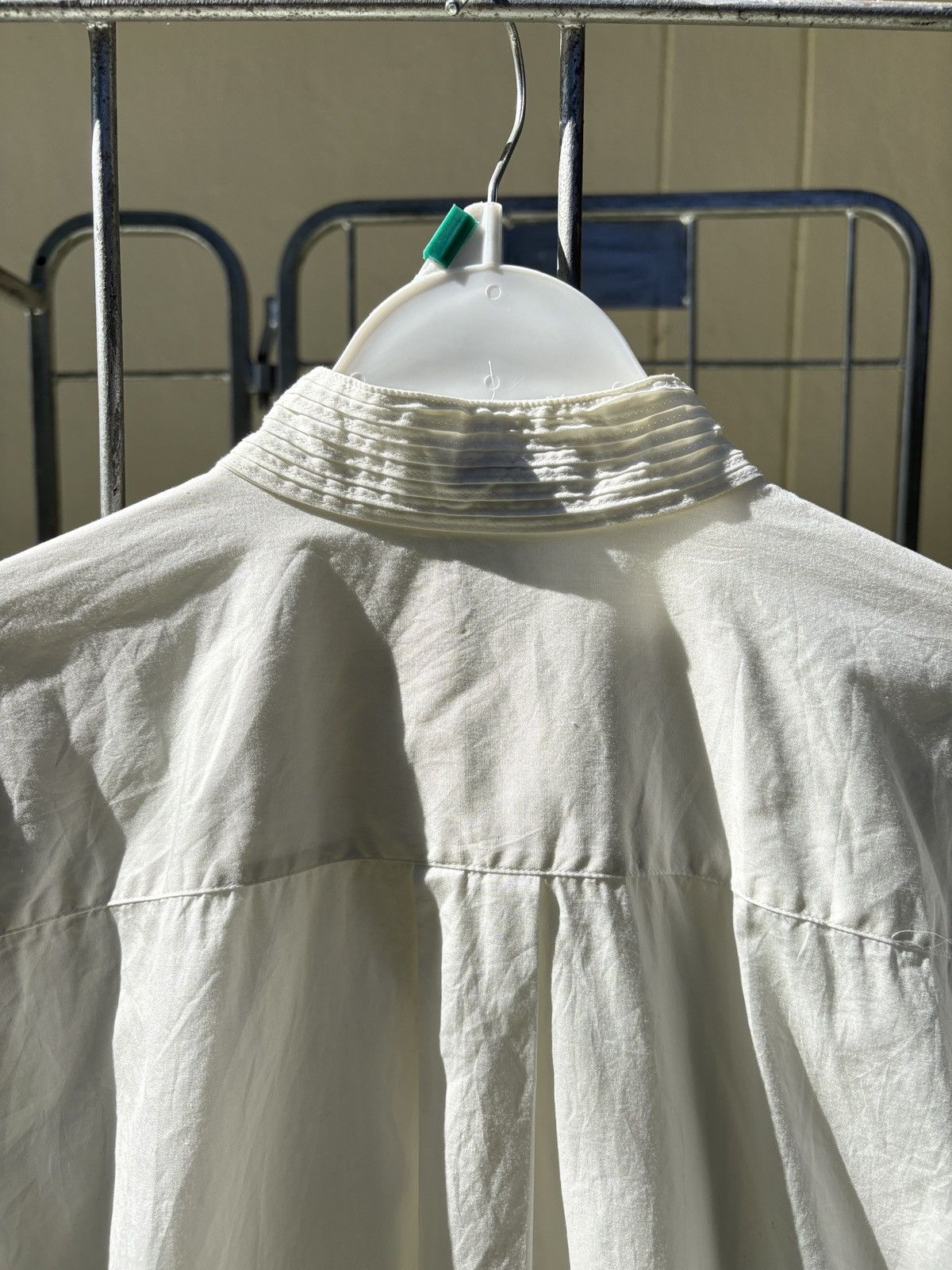 Issey Miyake Issey Miyake pleated white shirt Size M / US 6-8 / IT 42-44 - 9 Thumbnail