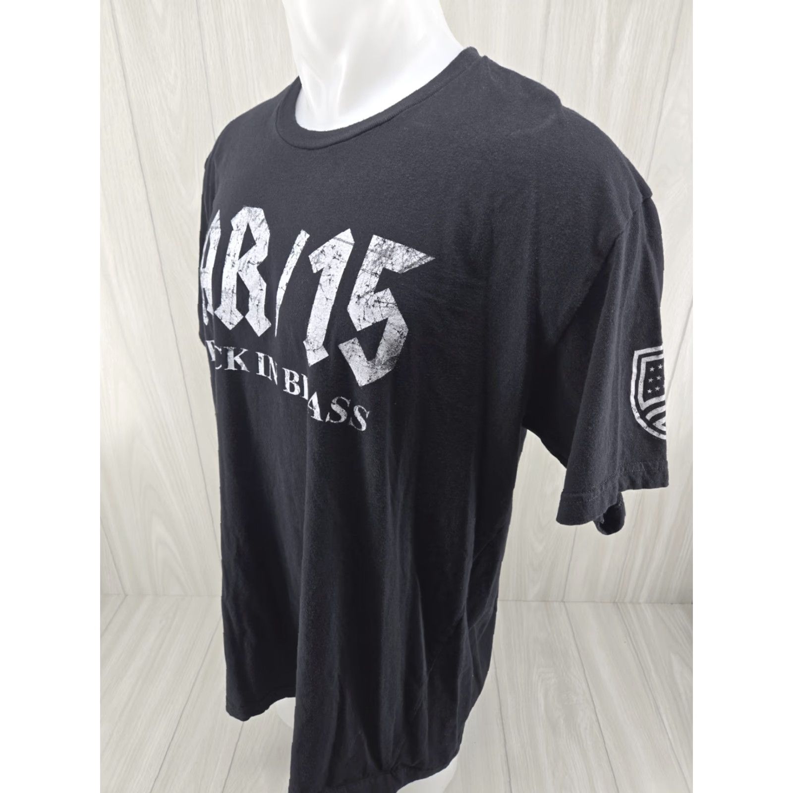 Gildan Gildan AR15 Back In Brass T-Shirt Military Black 2XL Men's Short Sleeve Graphic Tee Size US XXL / EU 58 / 5 - 4 Thumbnail