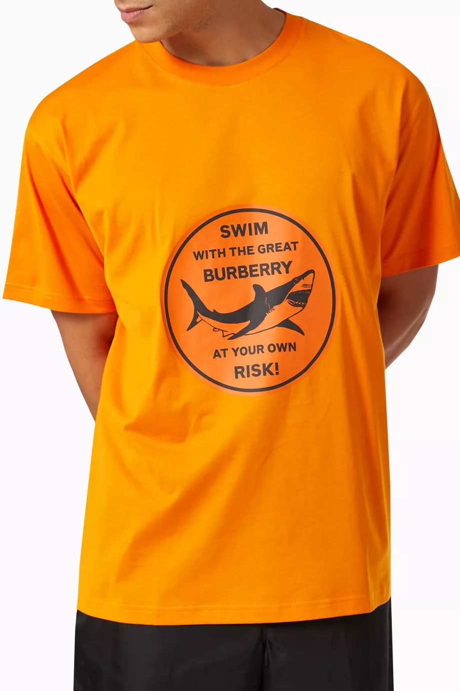 Burberry o1y0426 Crewneck T-Shirt in Orange Size US S / EU 44-46 / 1 - 2 Thumbnail