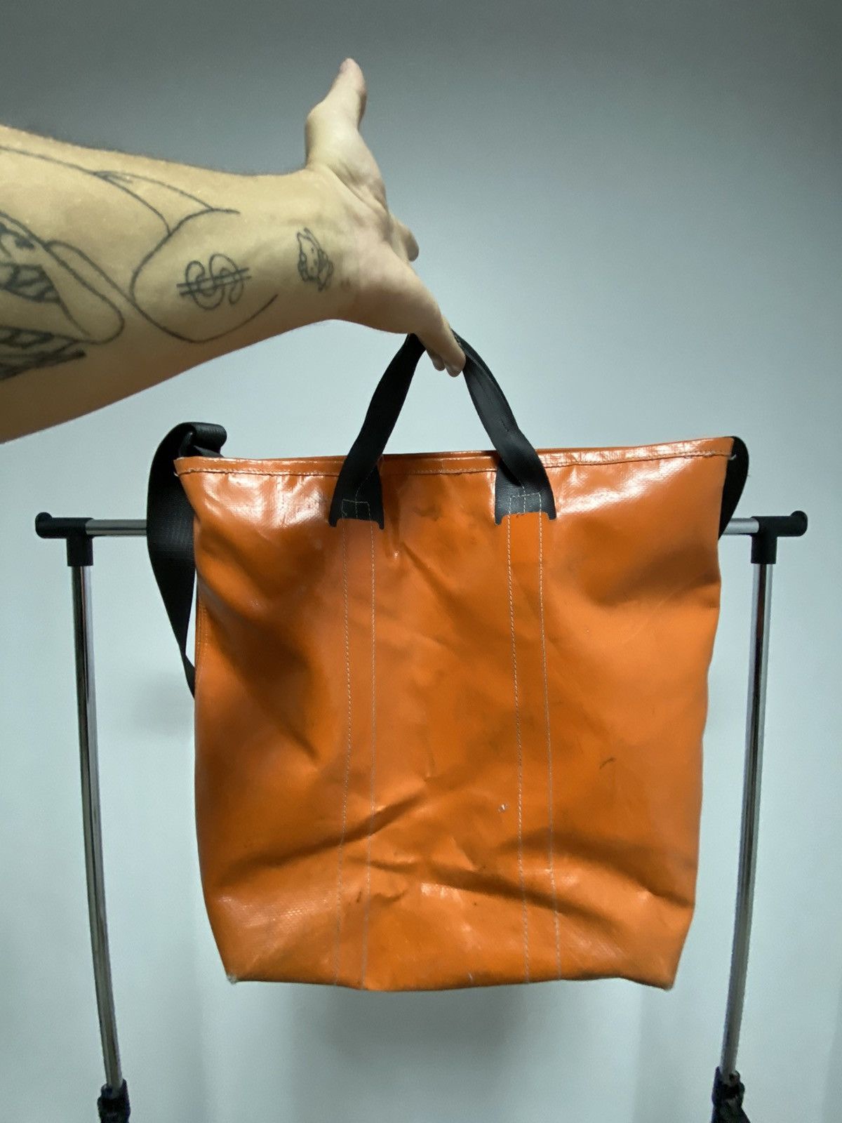 Freitag × Vintage Freitag Vintage Waterproof Shoulder Bag Recycle ♻️ Size ONE SIZE - 4 Thumbnail