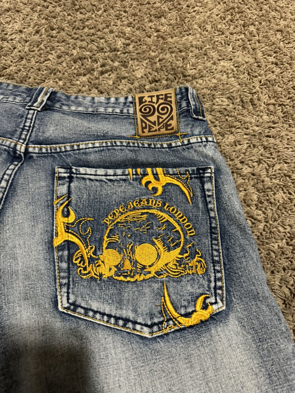 Pepe Jeans × Vintage y2k pepe jorts Size US 38 / EU 54 - 6 Thumbnail