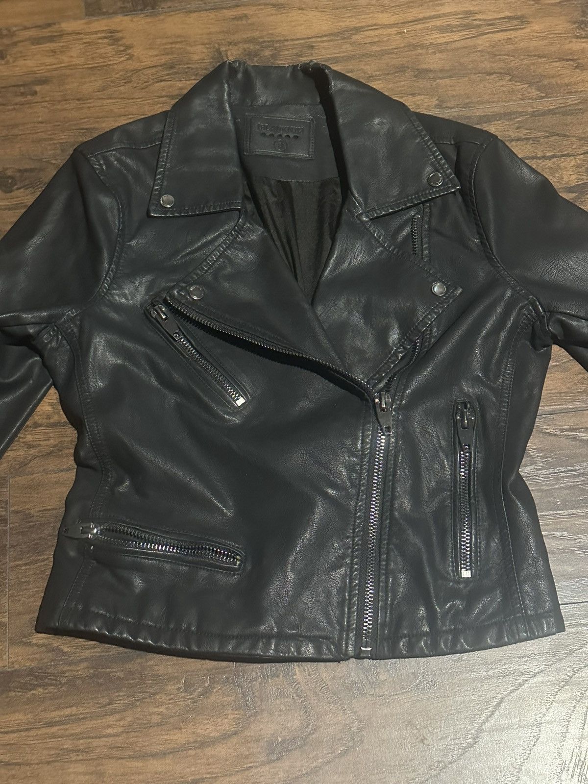 BLANKNYC black faux-leather biker jacket Size S / US 4 / IT 40 - 2 Thumbnail