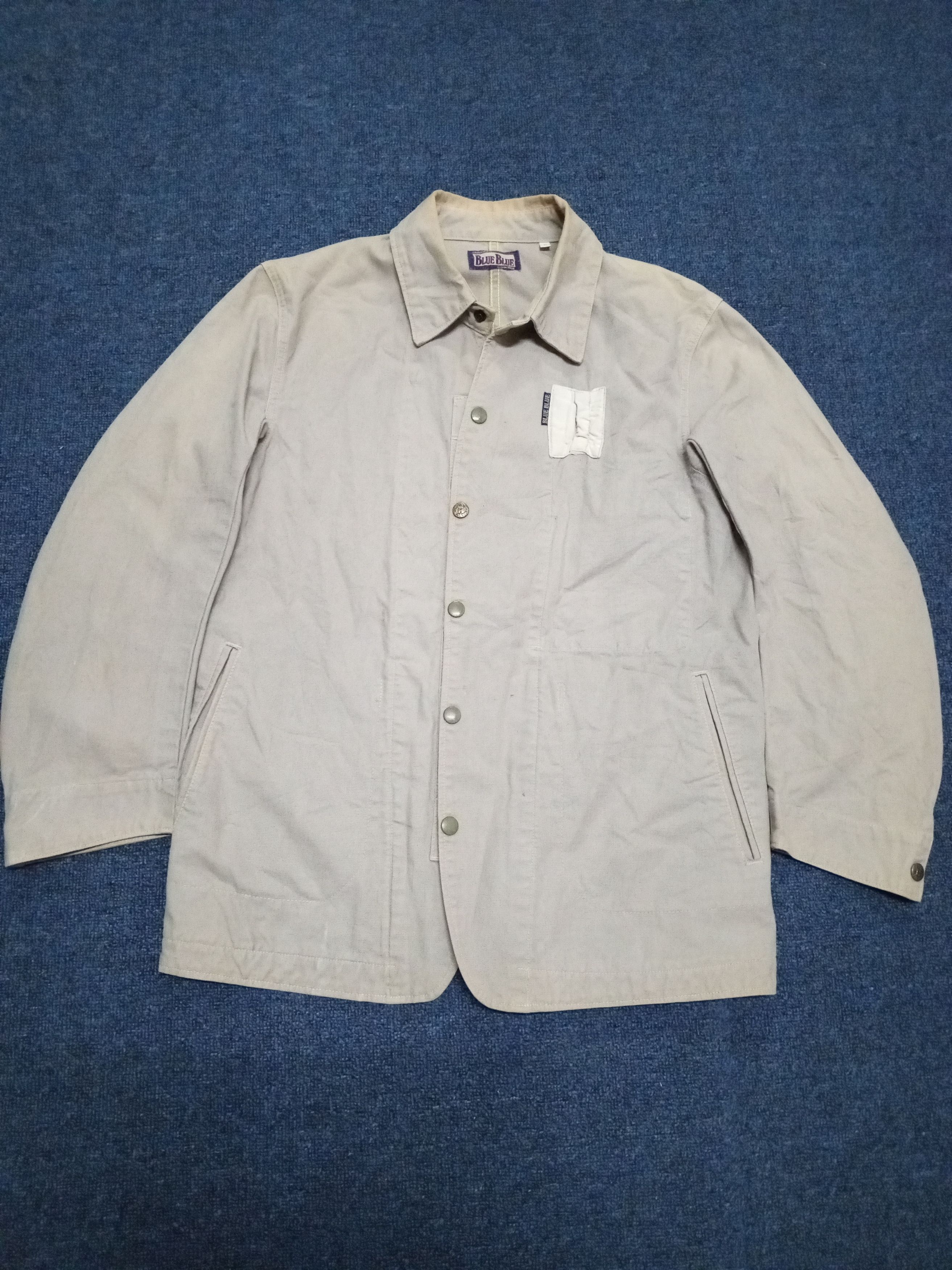 Blue Blue Japan 💥BLUE BLUE💥 H.RANCH MARKET BUTTON UP JACKET Size US M / EU 48-50 / 2 - 1 Thumbnail