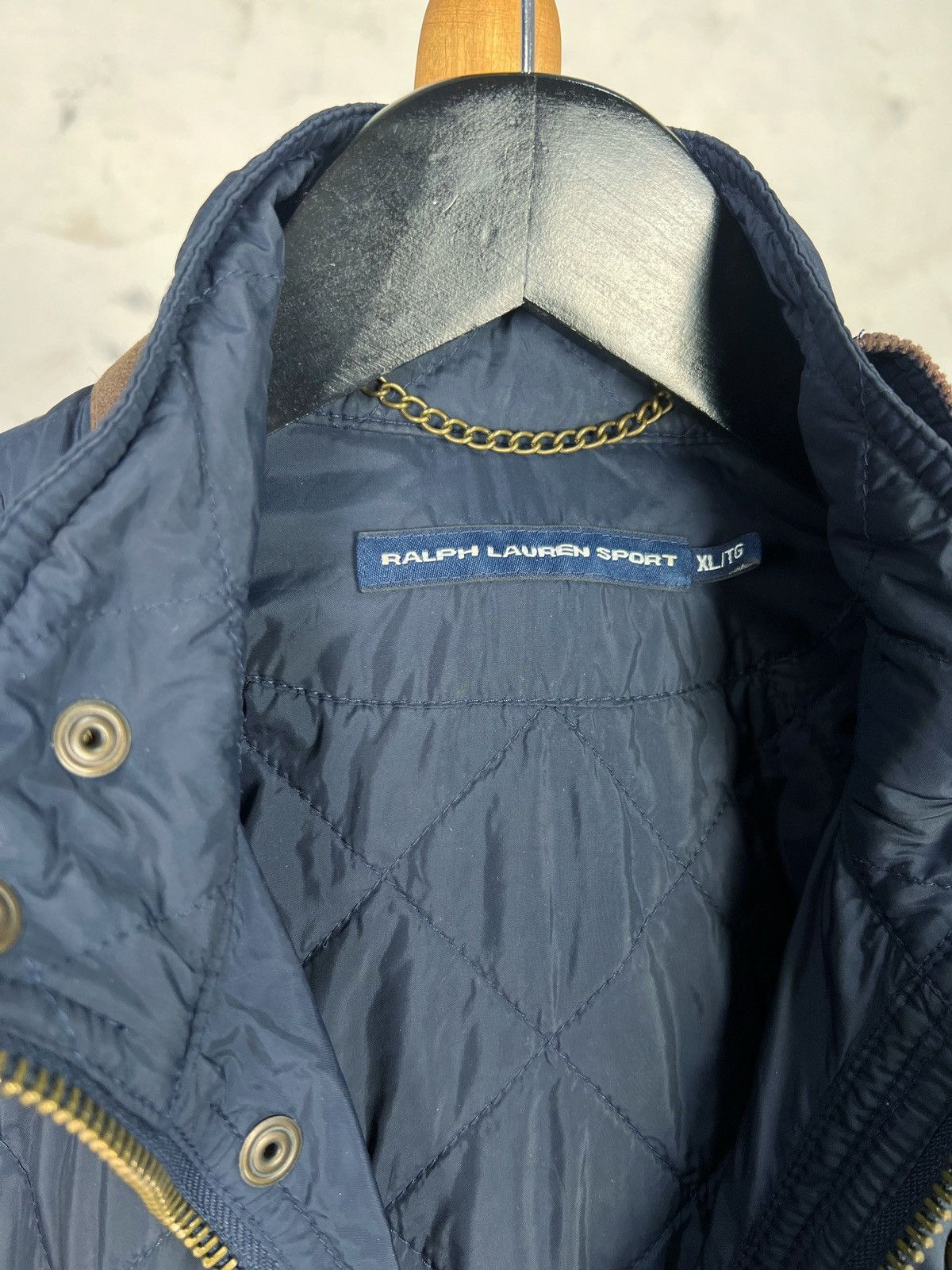 Ralph Lauren Polo Ralph Lauren Sport Blue Quilted Jacket Size L - XL Size XL / US 12-14 / IT 48-50 - 9 Thumbnail