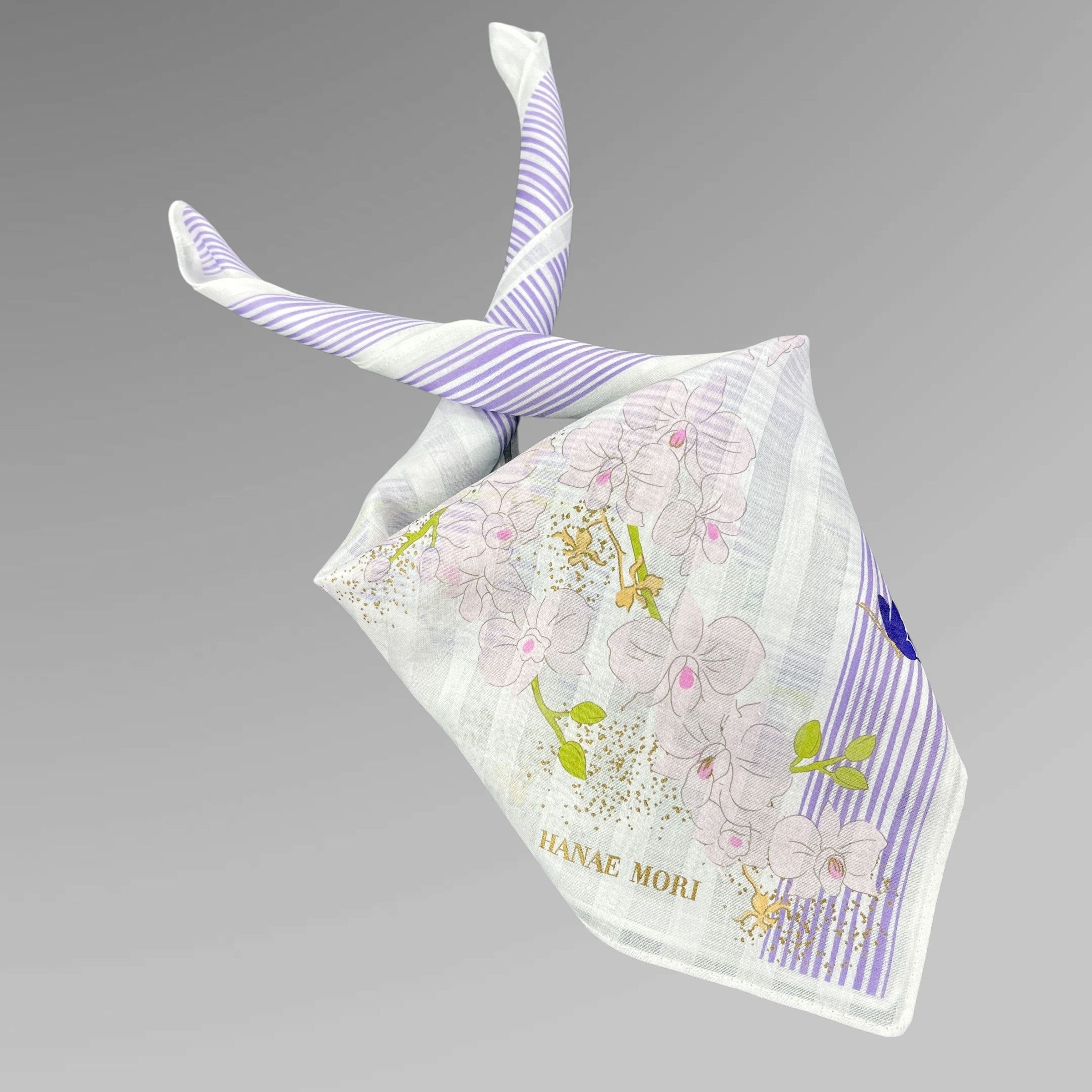 Hanae Mori Hanae Mori Bandana / Handkerchief / Neckerchief B296 Size ONE SIZE - 1 Thumbnail
