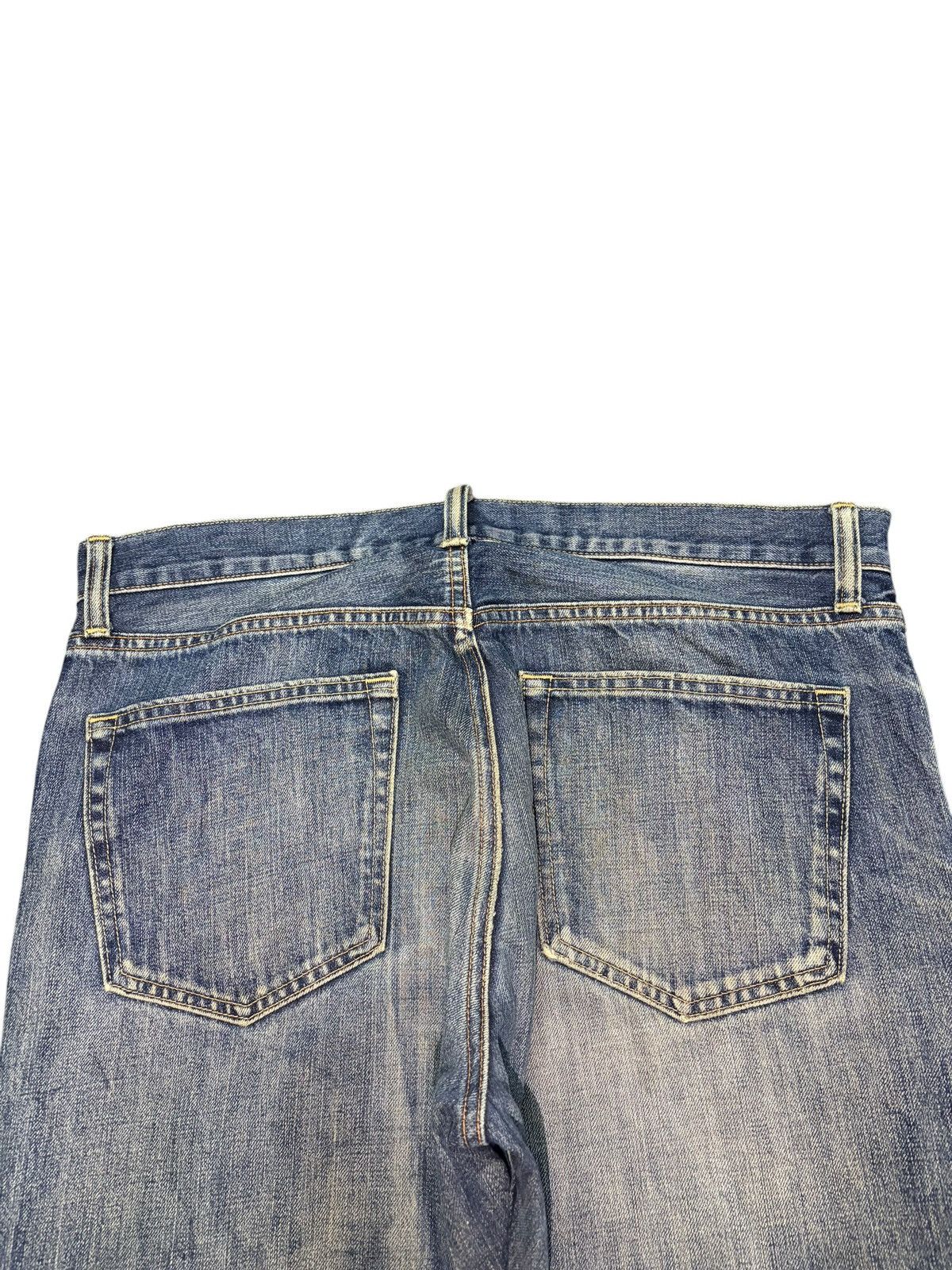 Uniqlo Vintage Uniqlo Mud Wash Distressed Loose Jeans Size US 35 - 4 Thumbnail