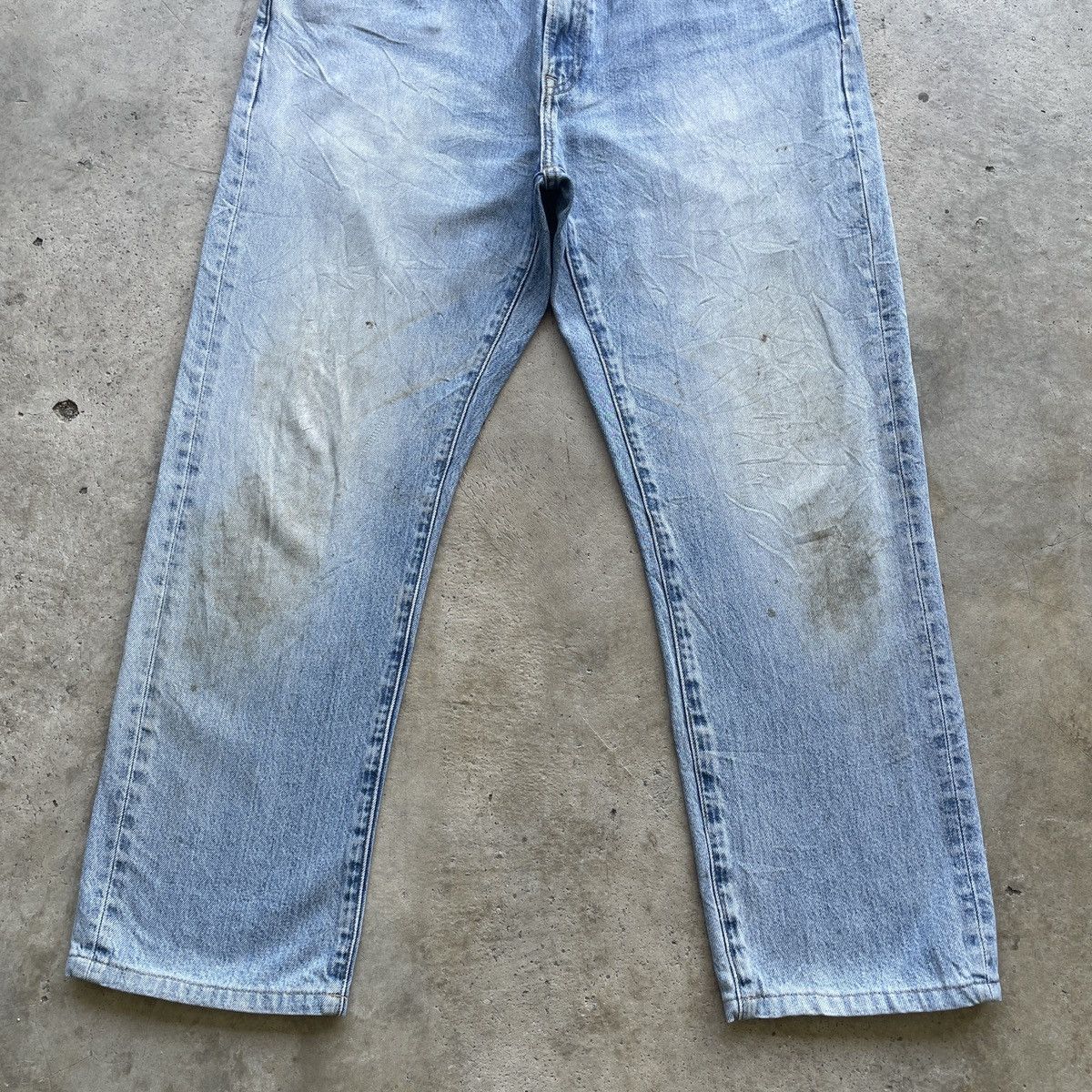 Japanese Brand W36x27 Vintage Japanese Faded Wash Jeans Denim Pants Size US 36 / EU 52 - 4 Thumbnail