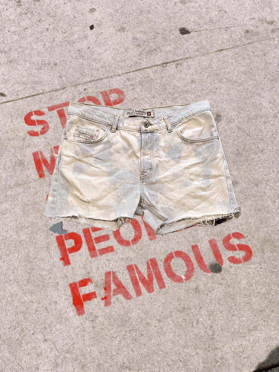 Diesel Vintage Diesel Shorts Y2k Size US 33 - 1 Thumbnail