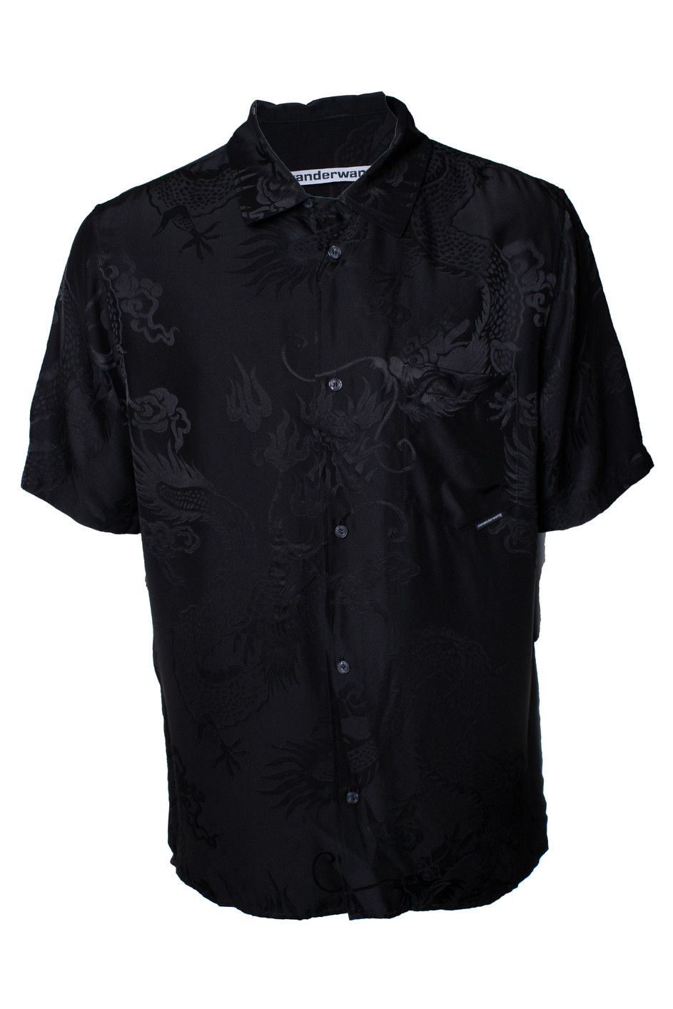 Alexander Wang Short sleeve shirt with dragon print