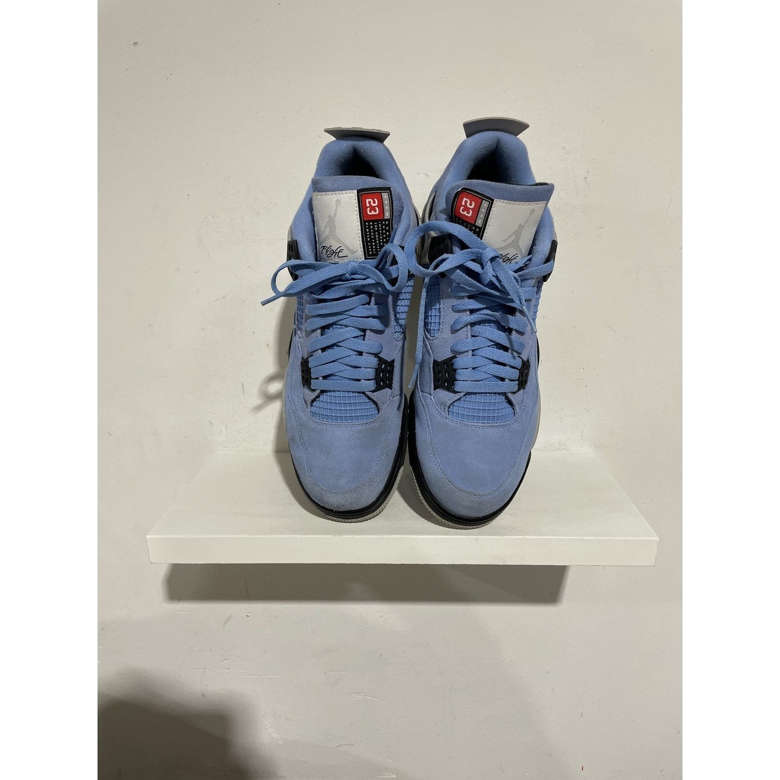 Jordan Brand JORDAN 4 RETRO UNIVERSITY BLUE SIZE 12 PREOWNED Size US 12 / EU 45 - 2 Thumbnail