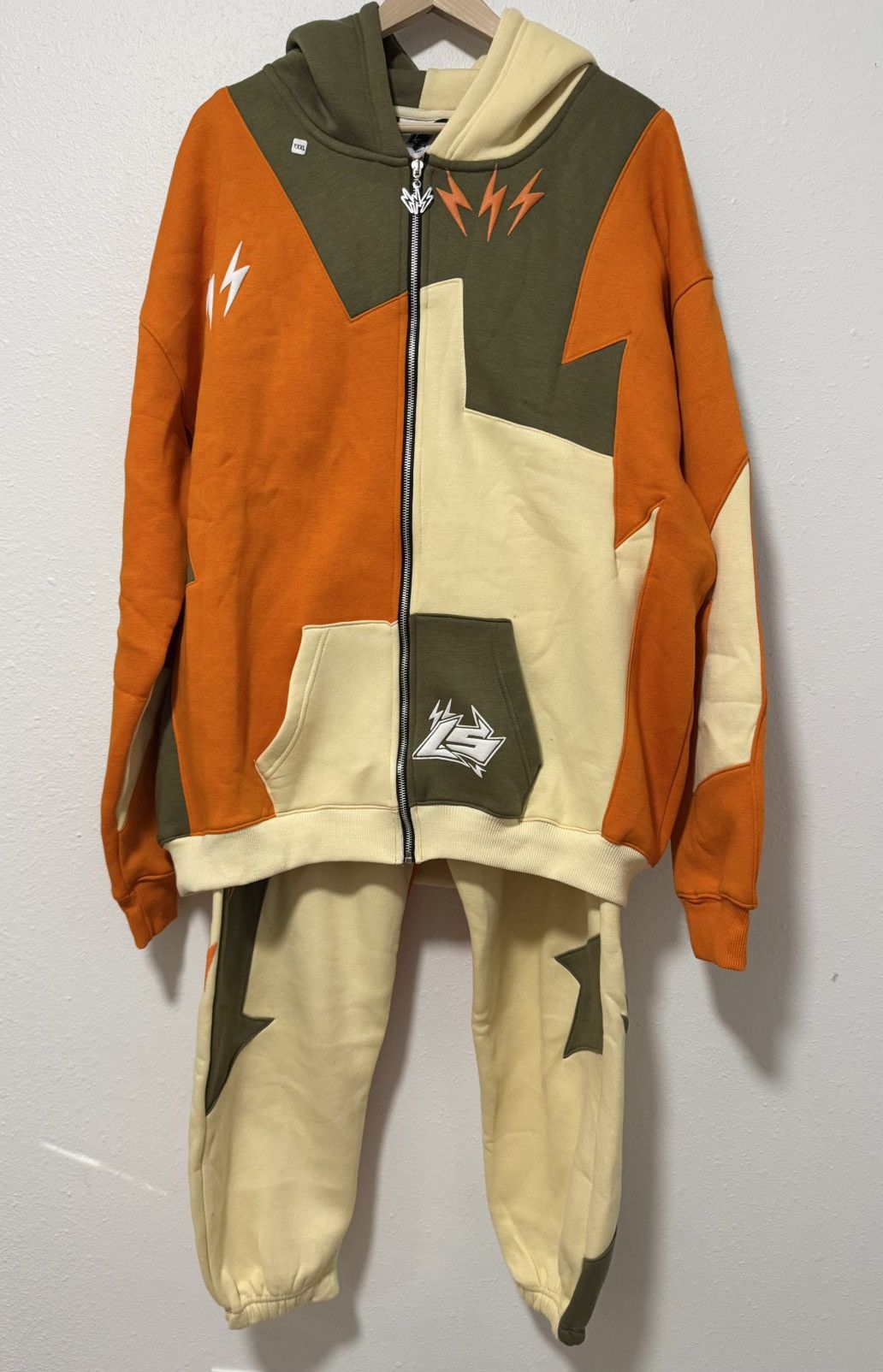 Other Loner Stoner Hoodie Set – Multi Color Block – Size 2X/3X NWT Size US XXL / EU 58 / 5 - 2 Thumbnail