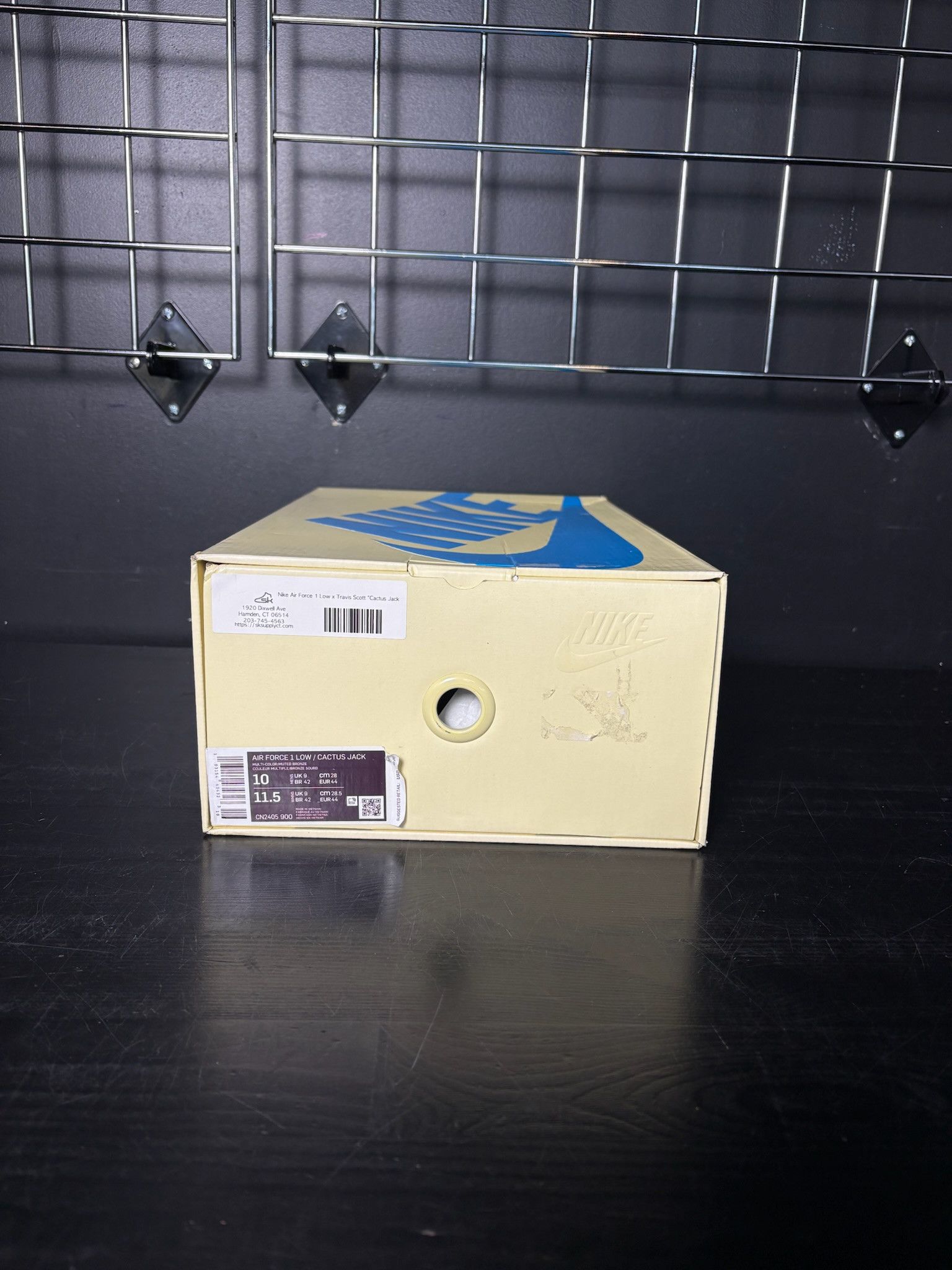 Nike Nike Air Force 1 Low x Travis Scott "Cactus Jack" - Size 10 Size US 10 / EU 43 - 7 Thumbnail