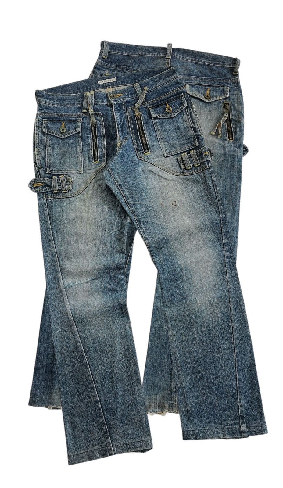 Michel Klein Avantgarde Michel Klein Homme Multipockets, Denim Jeans Size US 32 / EU 48 - 1 Thumbnail