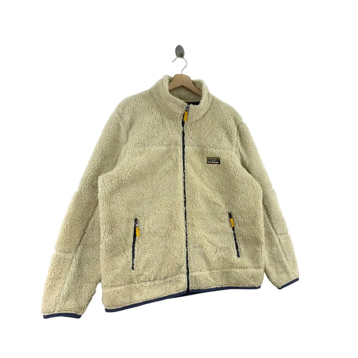 L.L. Bean Vintage L.L. BEAN USA Deep Pile Sherpa Fleece Jacket Parka Size US XL / EU 56 / 4 - 2 Thumbnail