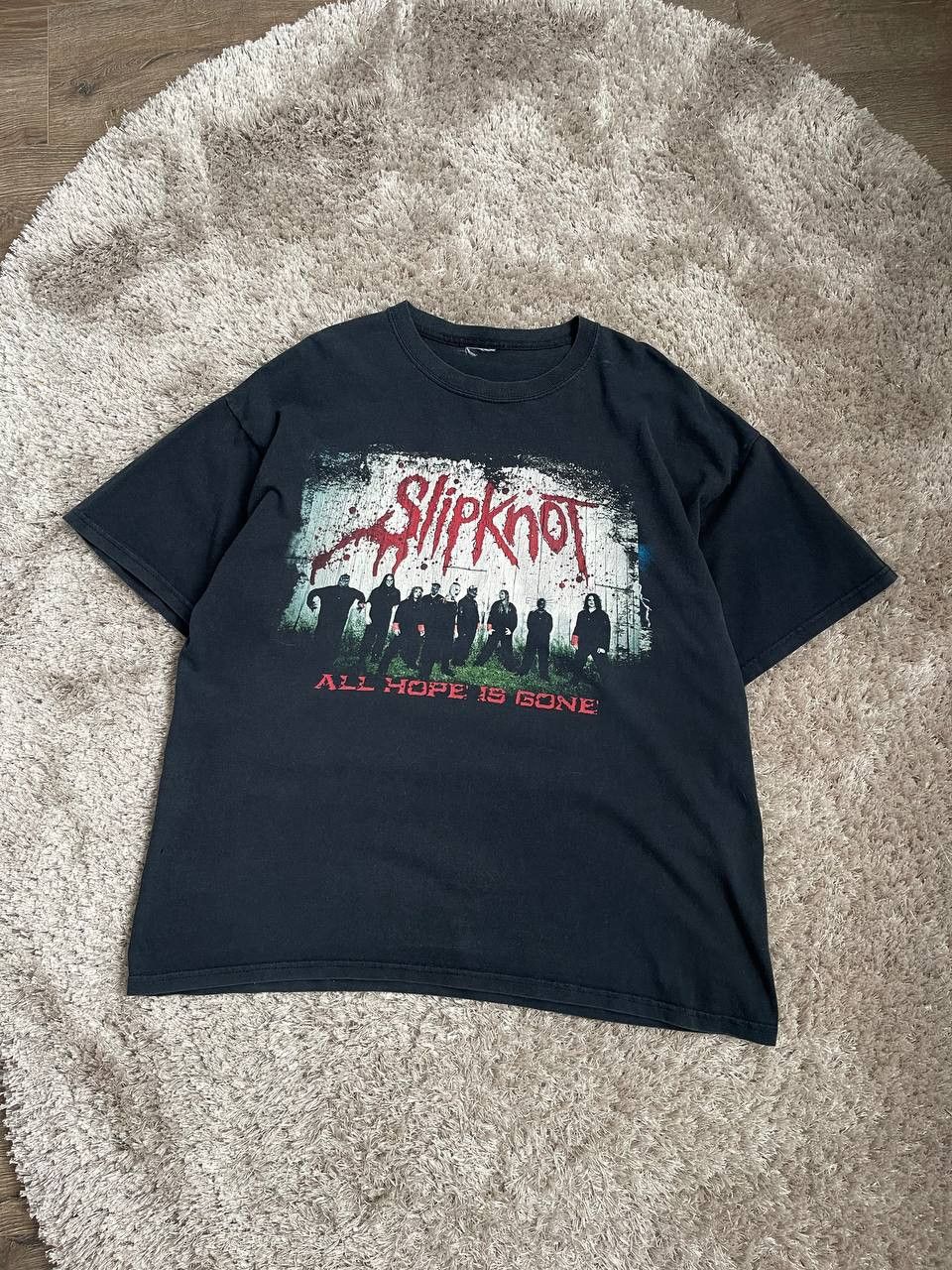 Band Tees × Slipknot × Vintage SLIPKNOT all hope is gone tee Size US XL / EU 56 / 4 - 2 Thumbnail