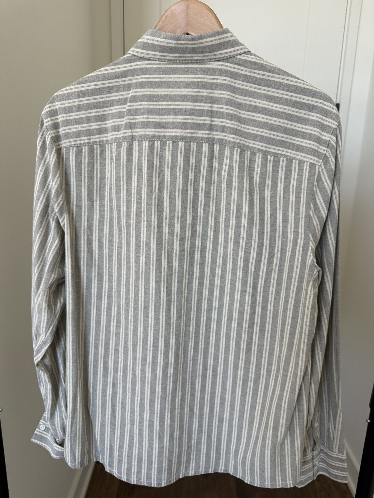 James Perse James Perse Striped Classic Shirt Size US M / EU 48-50 / 2 - 4 Thumbnail