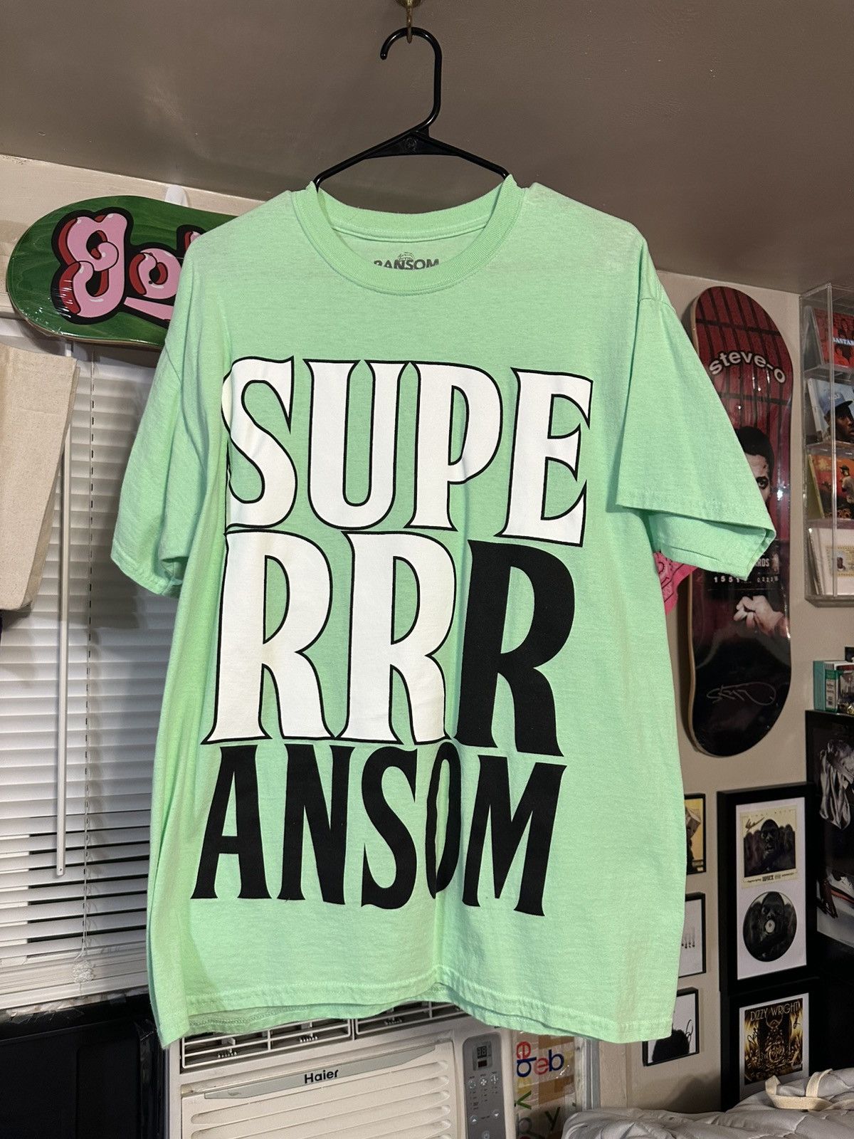 Ransom Clothing × Superrradical Superrradical x Ransom: Mint Green Shirt Size US L / EU 52-54 / 3 - 1 Thumbnail