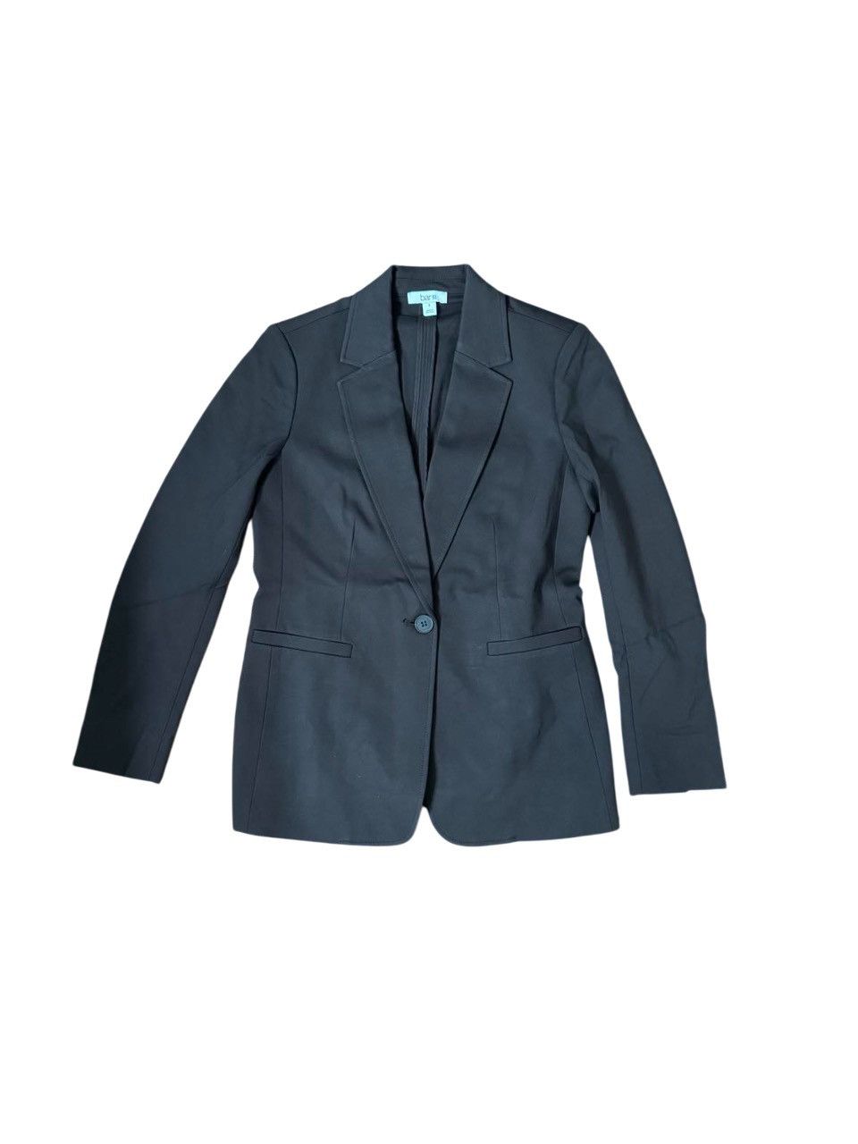 Bar III Bar III Compression One-Button Long-Sleeve Blazer Size S / US 4 / IT 40 - 1 Thumbnail