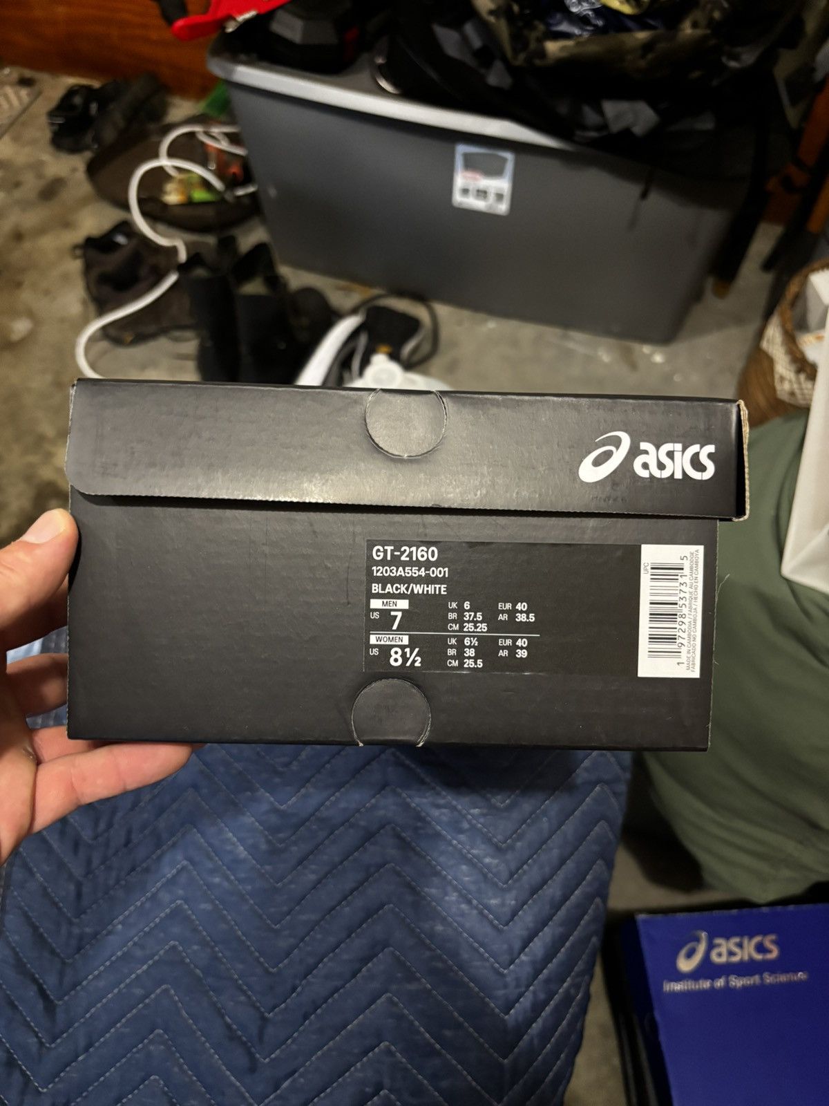 Asics × JJJJound Asics x JJJJound GT-2160 Black White Size US 7 / EU 40 - 9 Thumbnail