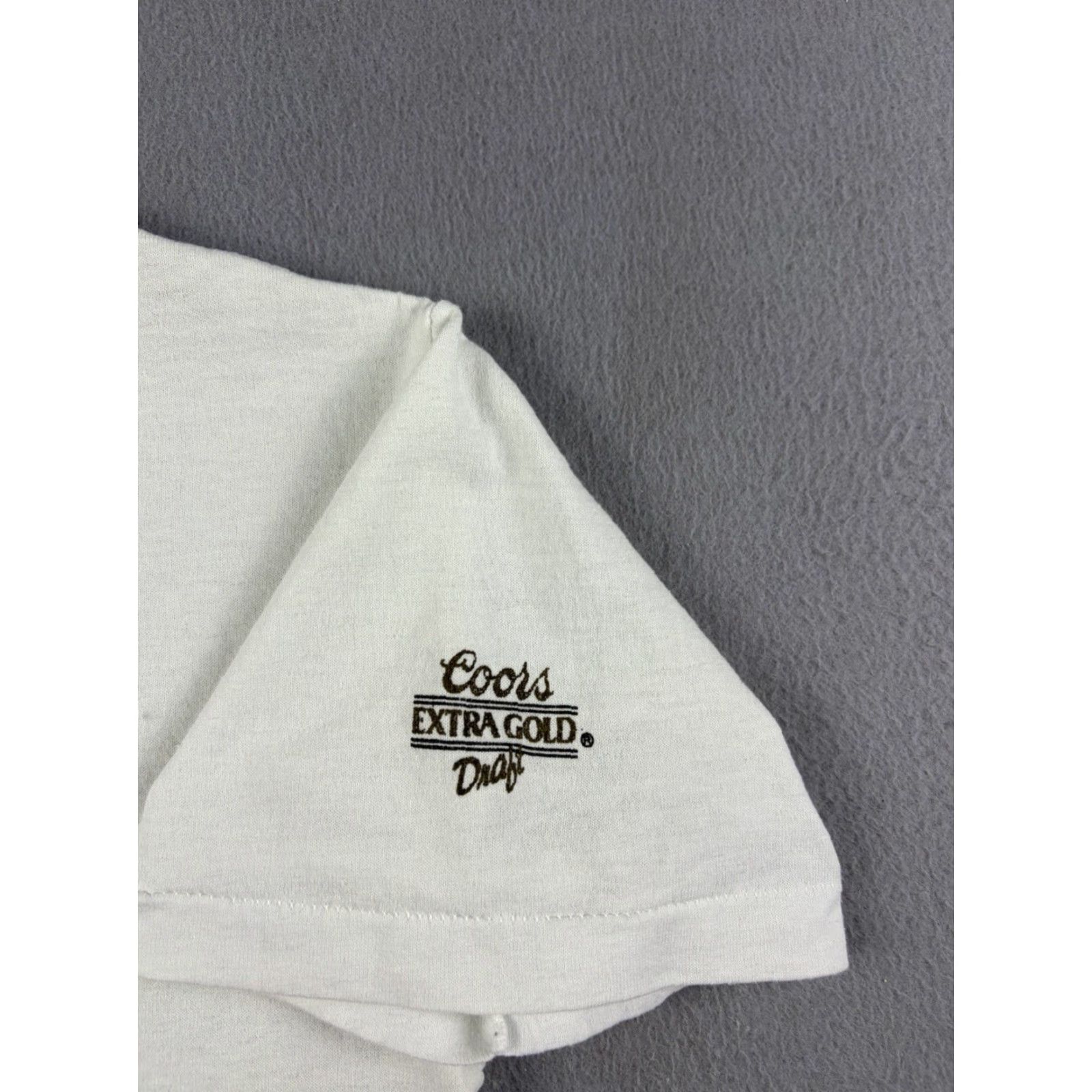 Sugar VINTAGE Boxing Shirt Mens Small White Golden Boy Lalonde WBC Sugar Ray Leonard 1990s Graphic Tee Sportswear/Beach Men S Size US S / EU 44-46 / 1 - 4 Thumbnail