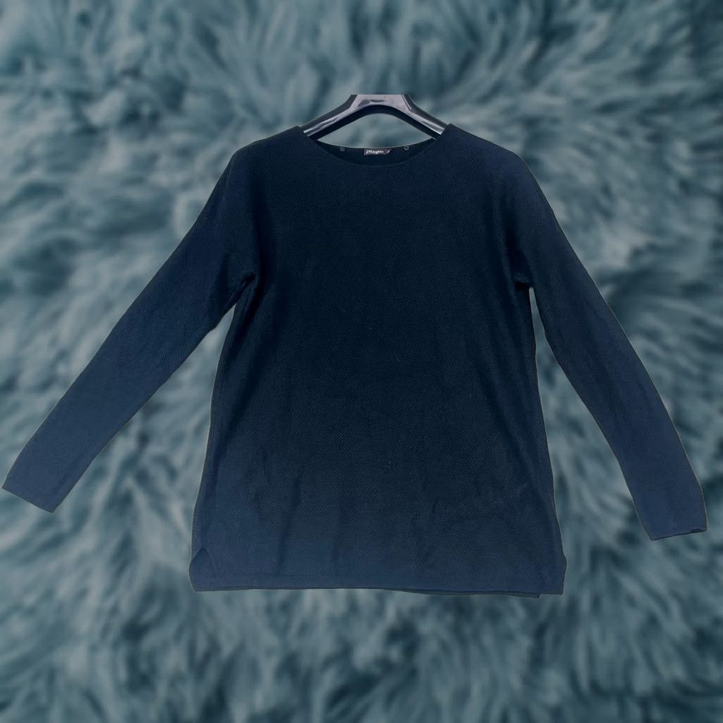 J.McLaughlin J McLaughlin Sweater Long Sleeve Sweatshirt Black Casual Top Women's M Size M / US 6-8 / IT 42-44 - 1 Thumbnail