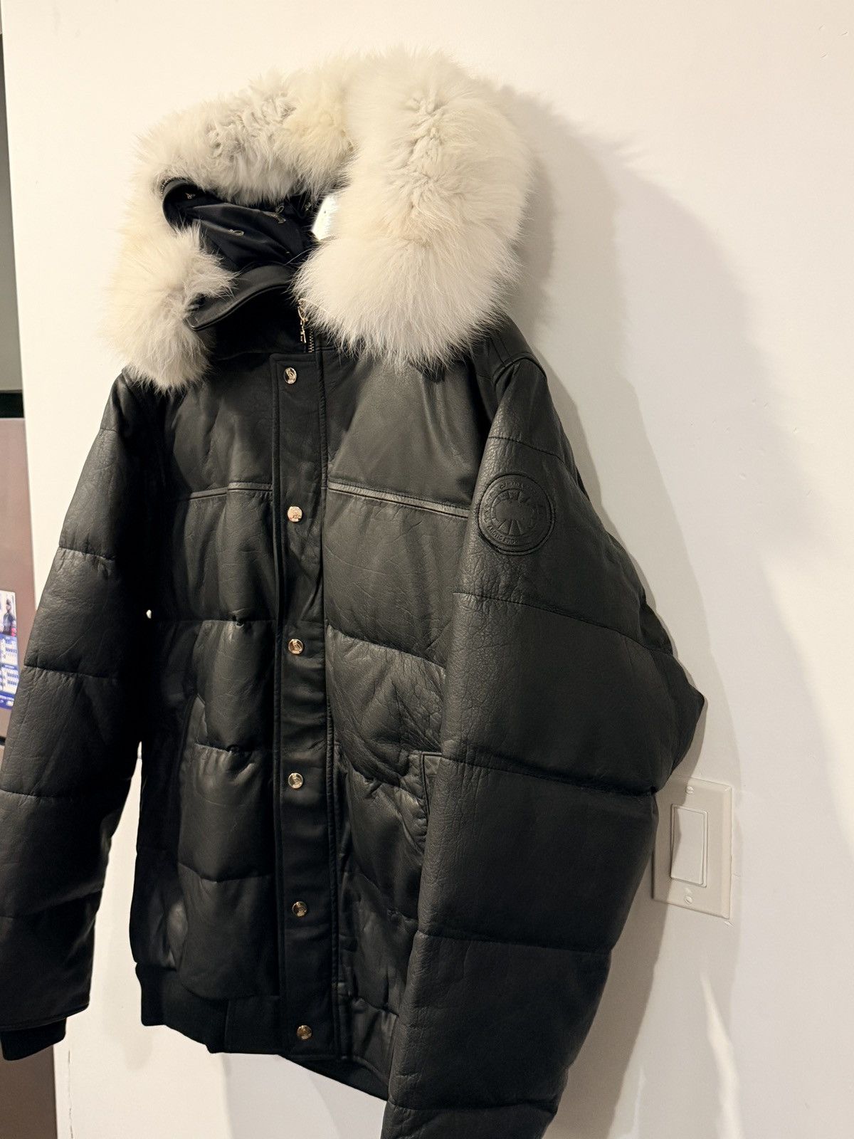 Canada Goose × October's Very Own OVO x Canada Goose F&F Buffalo Leather Chilliwack Jacket Size US XXL / EU 58 / 5 - 1 Thumbnail
