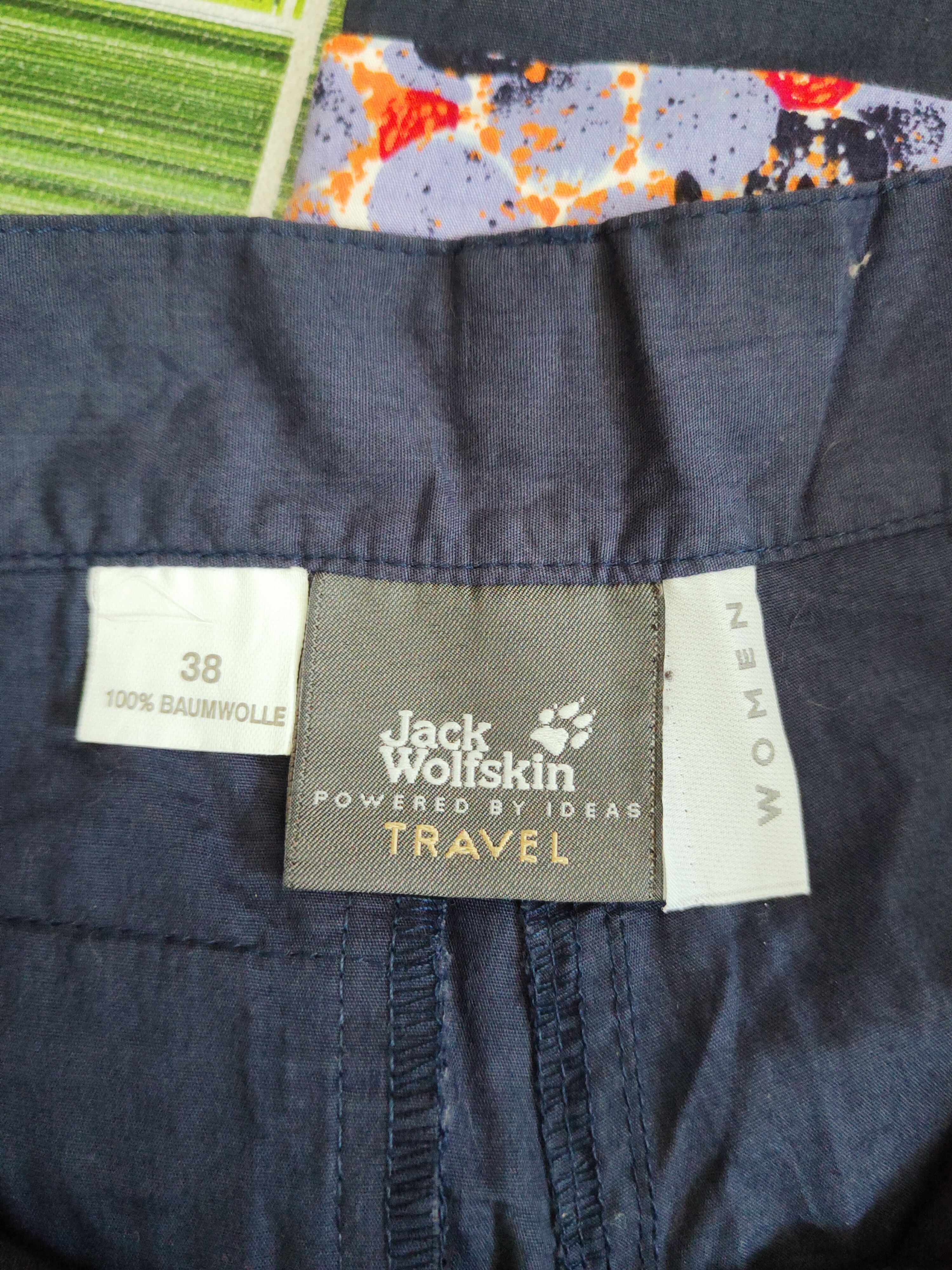 Jack Wolfskin Jack Wolfskins double knee Navy cargo utility Pants #W071 Size 26" / US 2 / IT 38 - 16 Thumbnail