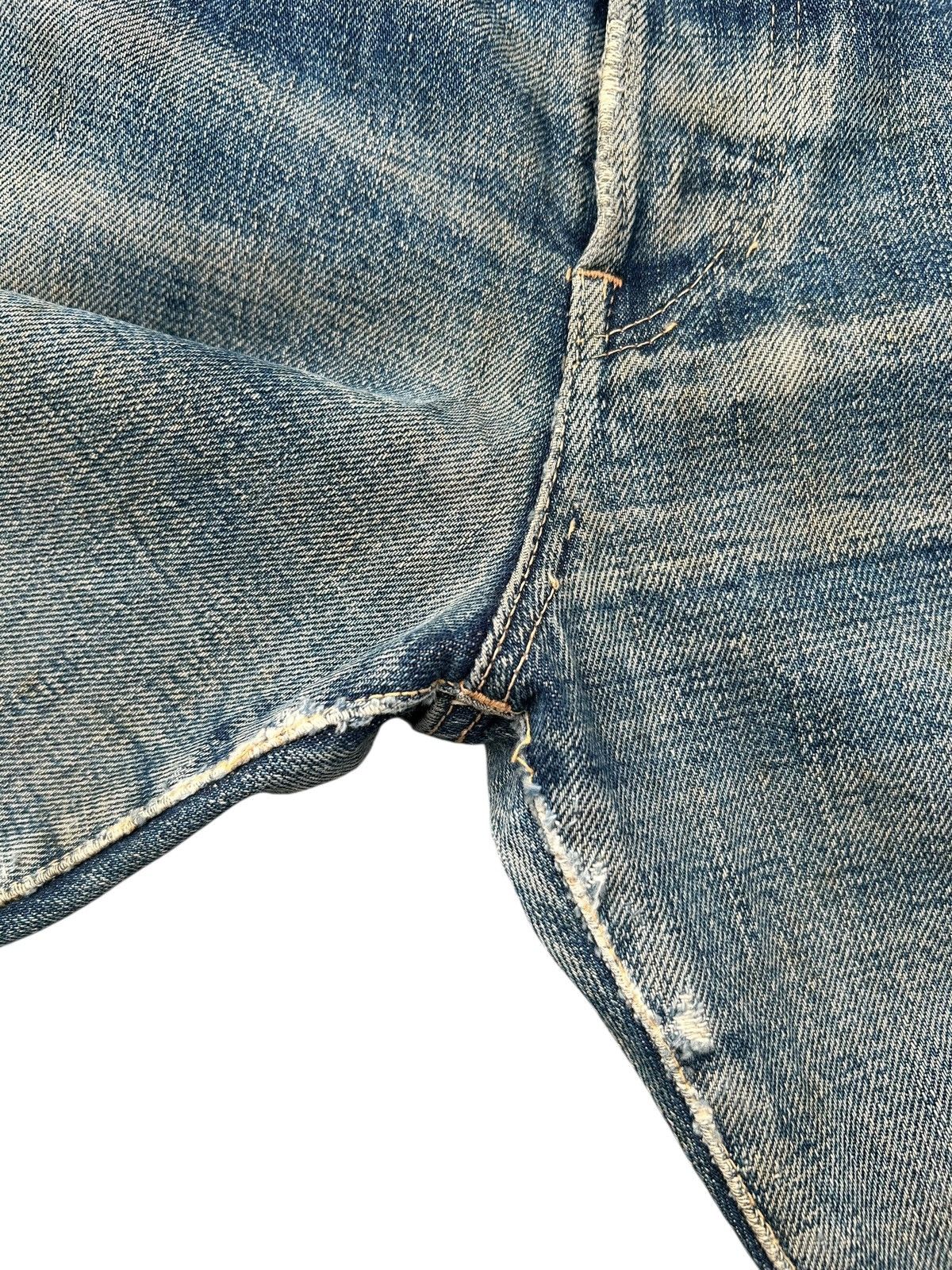 Kapital Thrashed Vintage Hysteric Glamour Selvedge Dirty Denim Jeans Size US 30 / EU 46 - 9 Thumbnail