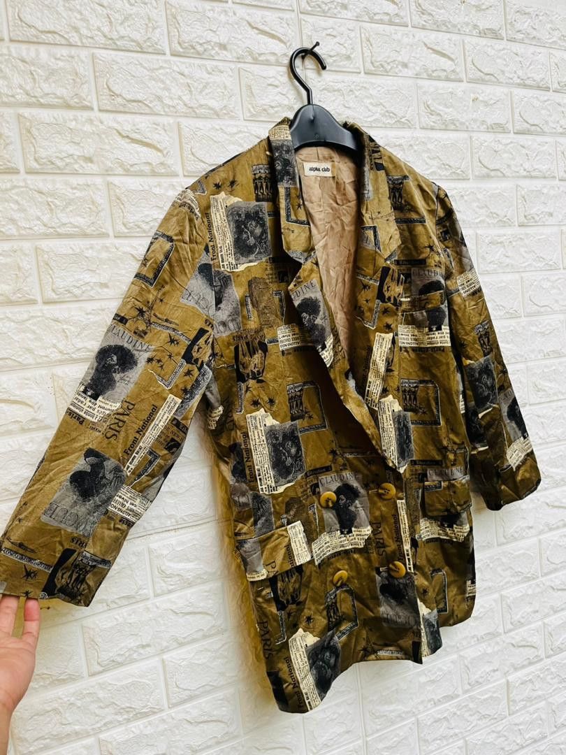 Japanese Brand × Vintage Vintage Alpha Club Japanese Designer Fashion Style Size US M / EU 48-50 / 2 - 3 Thumbnail
