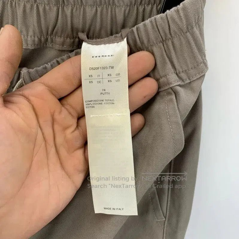 Rick Owens Rick Owens Light Gray Casual Women's Pants . Size 23" - 4 Thumbnail