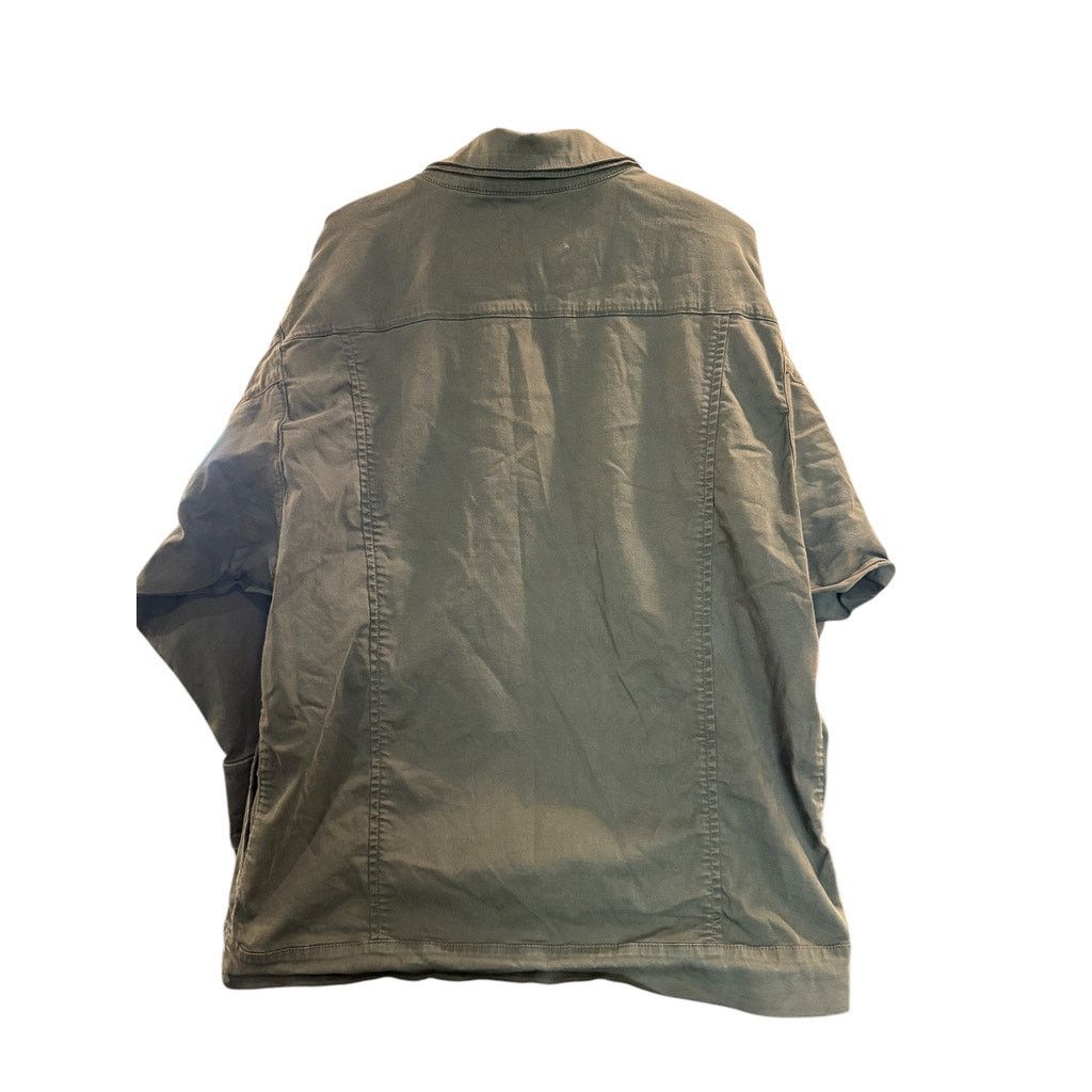 Halston Heritage Halston Heritage Green Utility Jacket L Military Cargo Size L / US 10 / IT 46 - 2 Thumbnail