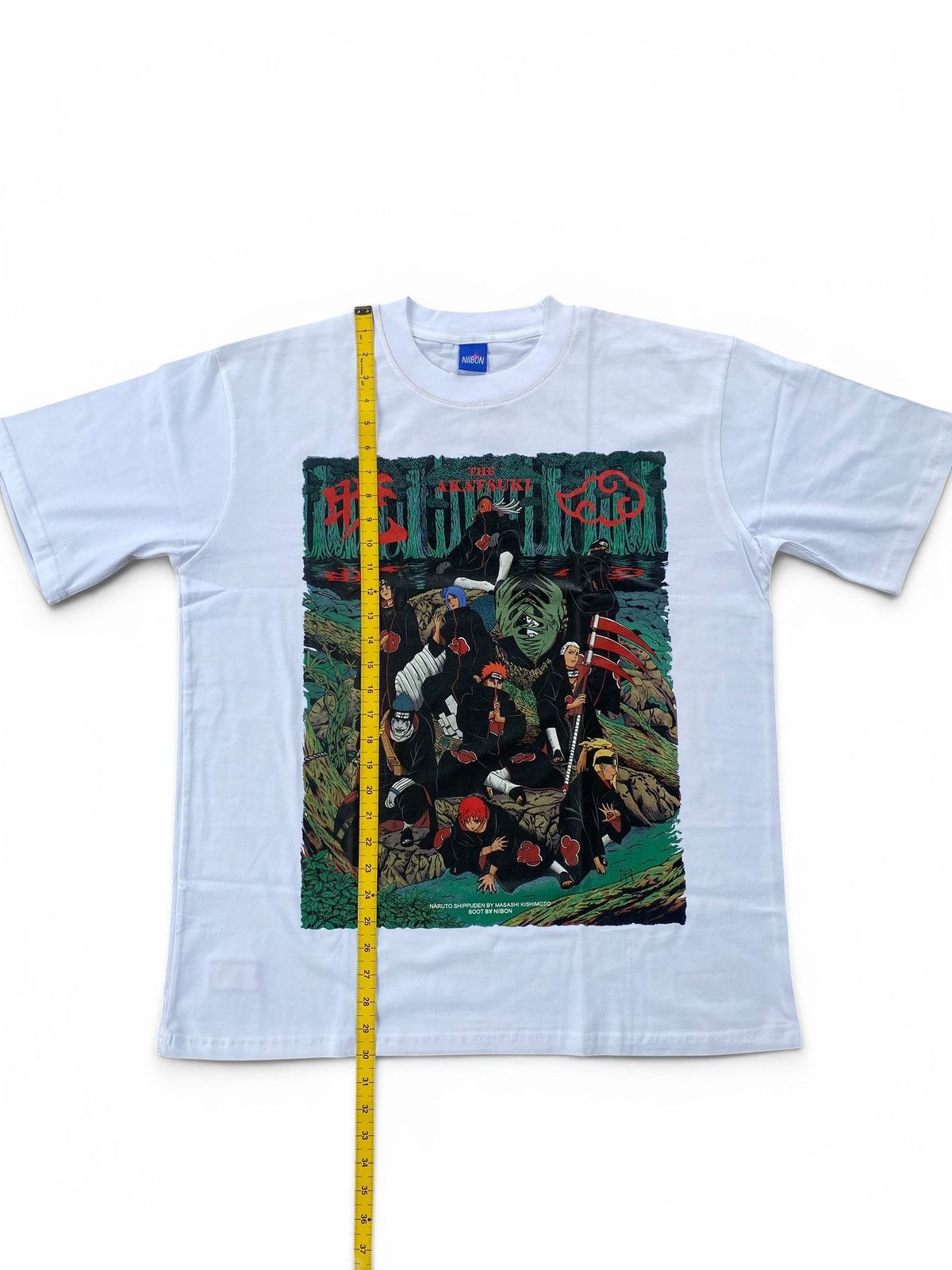 Japanese Brand Rare Naruto Akatsuki Anime Shirt Double Sided Graphic Tee Size US XL / EU 56 / 4 - 15 Thumbnail