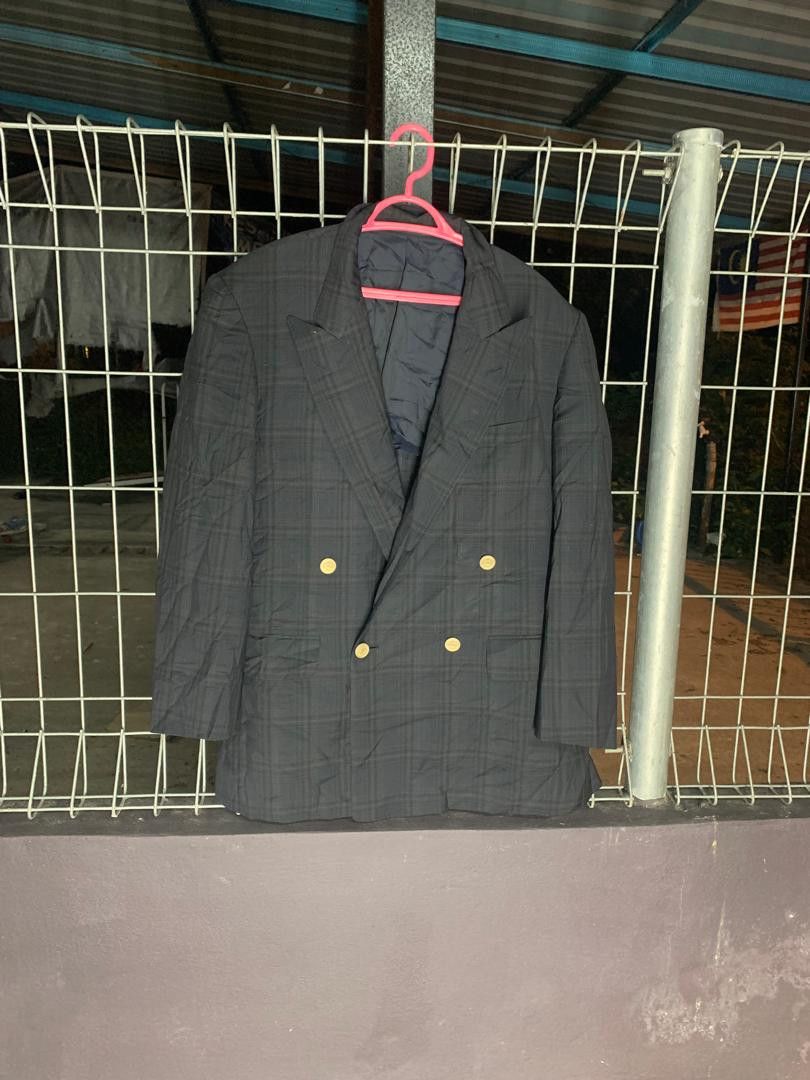 Burberry Vintage Burberrys mohair&wool Blazer Size 44R - 1 Thumbnail