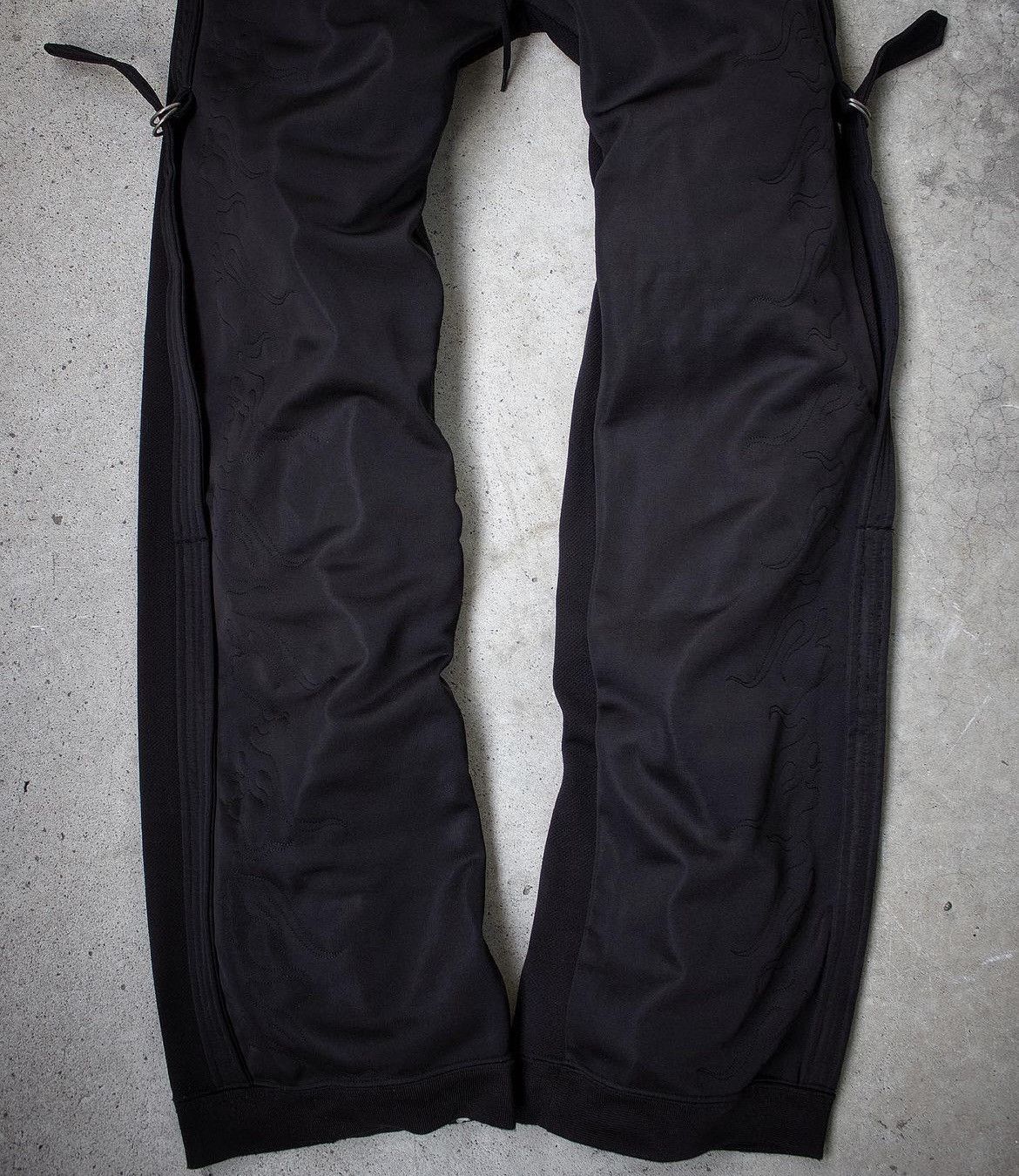 Lad Musician AW02 Bondage Flames Embroidered Pants Size US 30 / EU 46 - 3 Thumbnail
