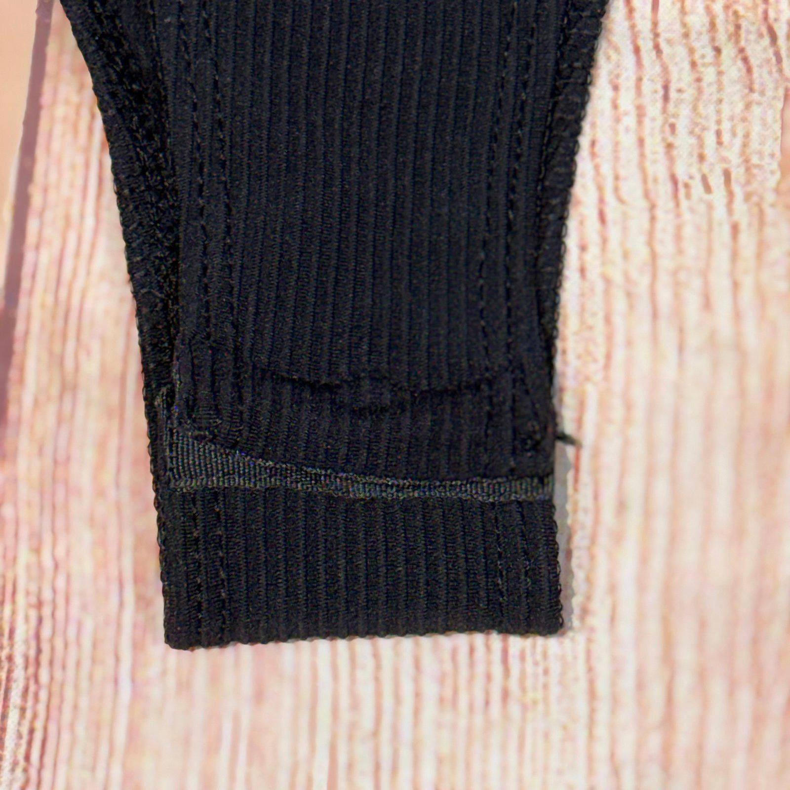 Other Edikted Black Ribbed Strapless Cutout Bodysuit Medium Size M / US 6-8 / IT 42-44 - 3 Thumbnail