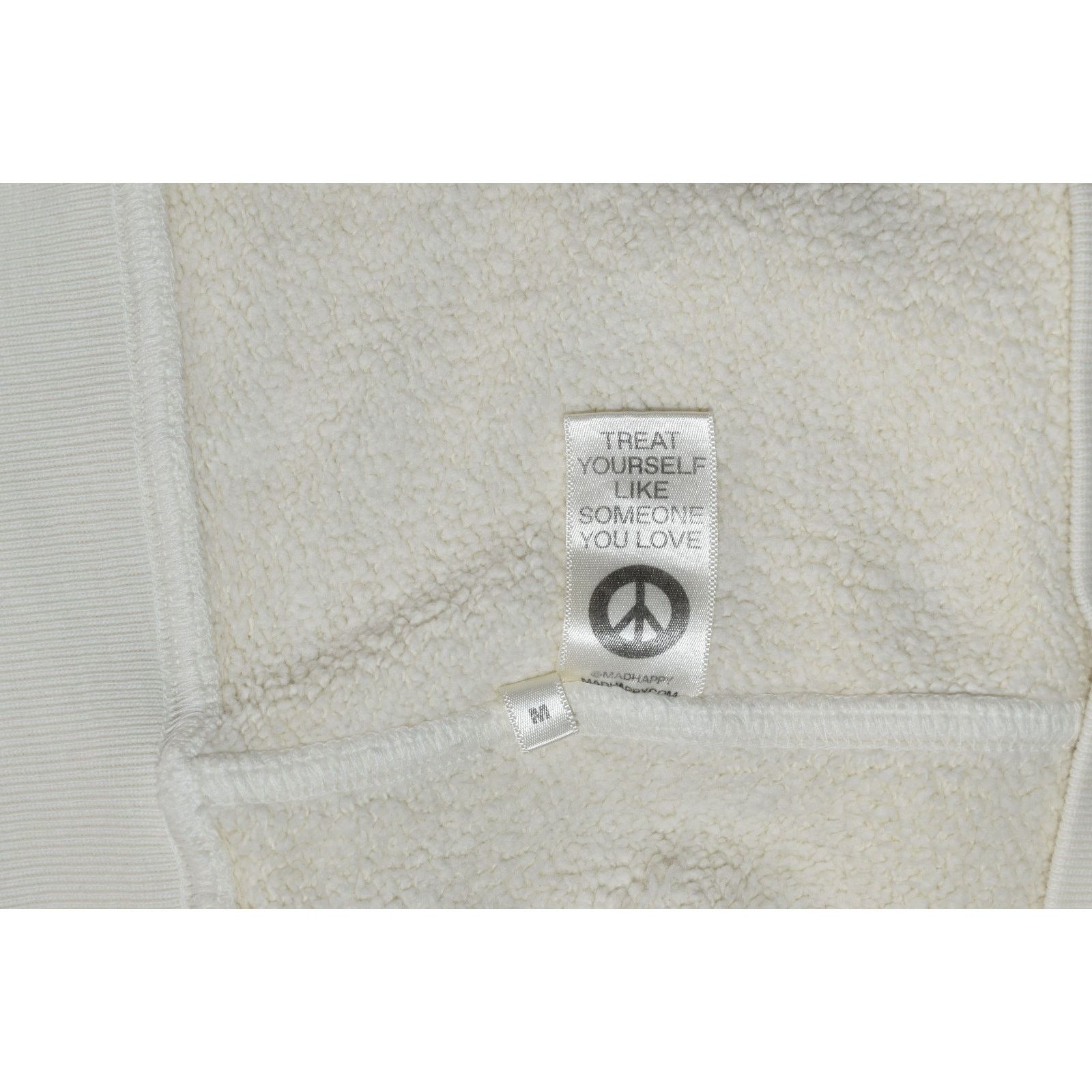 Madhappy NWT MADHAPPY Antique White Fleece Crewneck Sweatshirt Size M Size US M / EU 48-50 / 2 - 6 Thumbnail