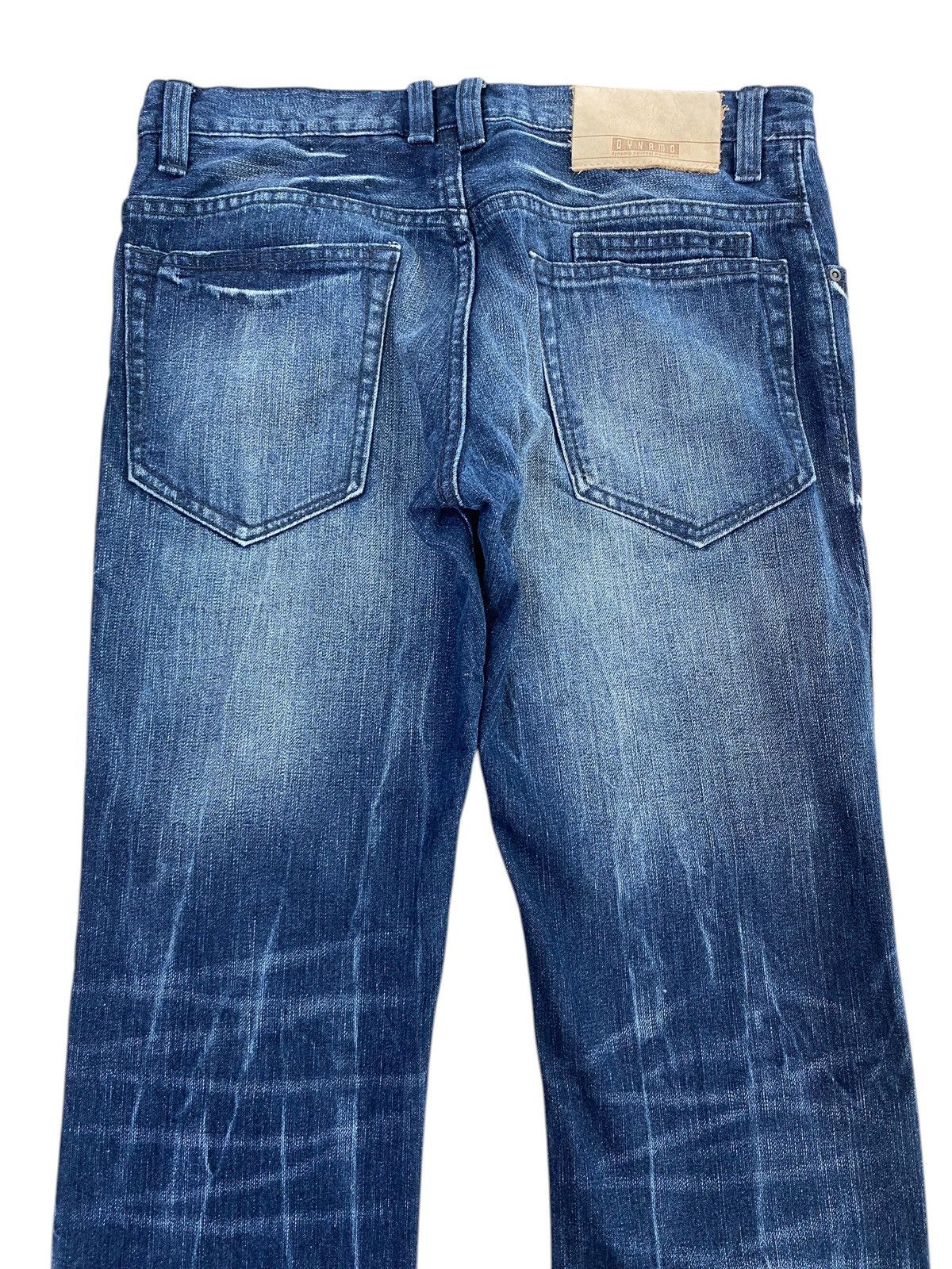 Japanese Brand Japanese Brand Whiskers Ripped Style Bootcut Jeans Size US 30 / EU 46 - 4 Thumbnail