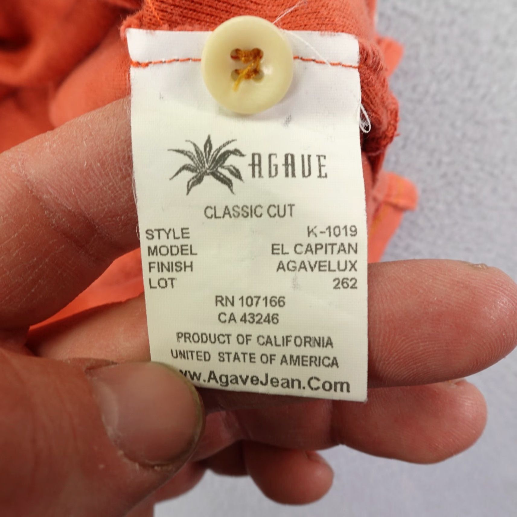 Vintage VINTAGE Jake Agave Polo Shirt Mens L Orange Stripes Classic Cut El Capitan Lux USA Size US L / EU 52-54 / 3 - 5 Thumbnail
