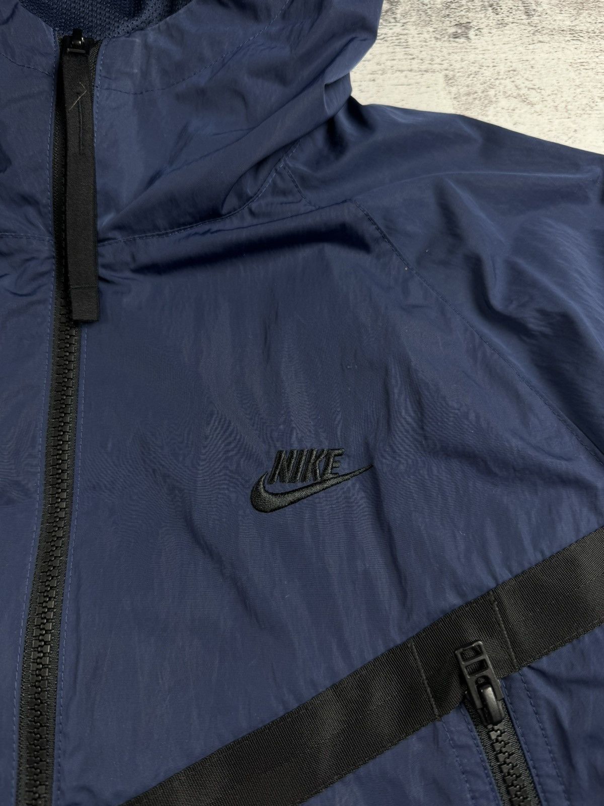 Nike Nike NSW Sportswear Windrunner Blue Men’s Medium Zip Jacket Hoodie Winderbreaker Size US M / EU 48-50 / 2 - 7 Thumbnail