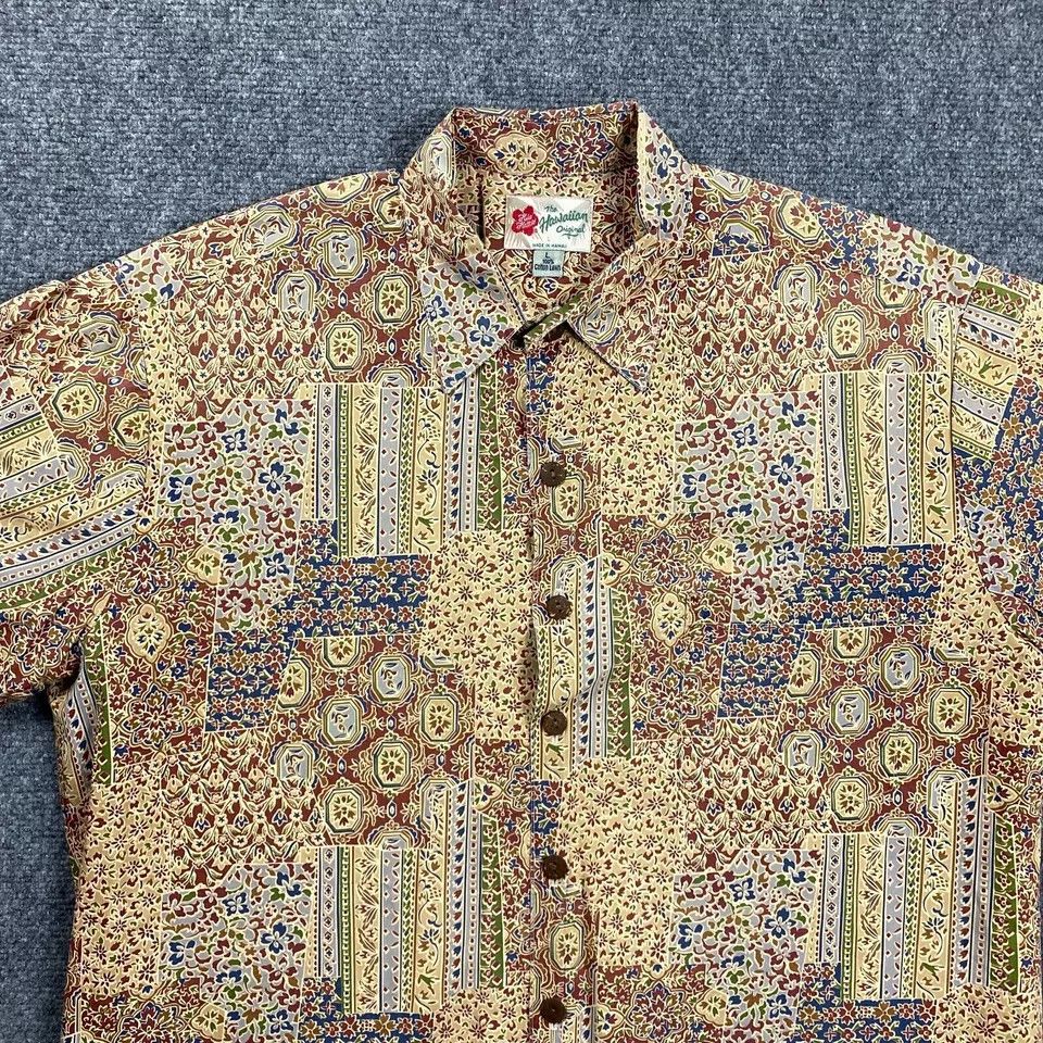 Hilo Hattie × Vintage Hilo Hattie Hawaiian Shirt Mens Large Button Up Cotton Lawn Size US L / EU 52-54 / 3 - 2 Thumbnail