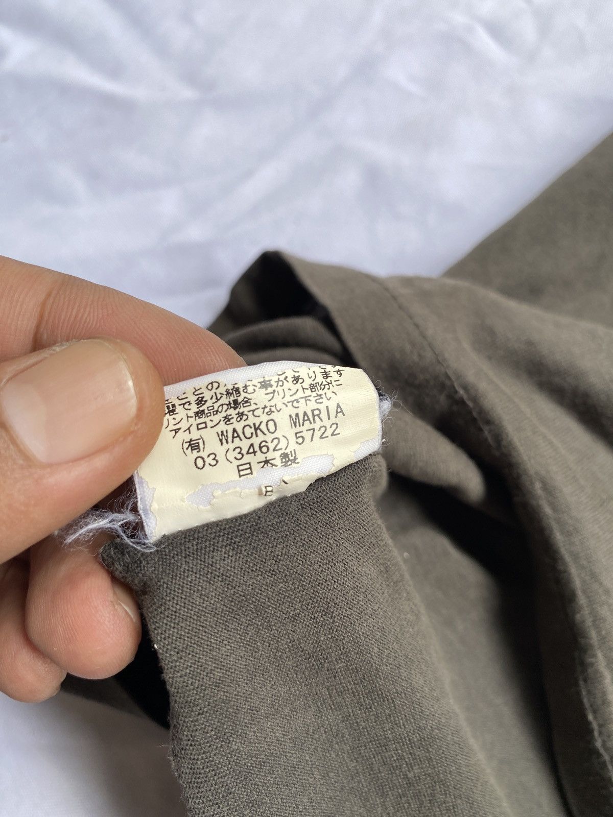 4GSELLER × Vintage THRASHED FADED DISTRESSED WACKO MARIA TEE ERD STYLE Size US L / EU 52-54 / 3 - 6 Thumbnail
