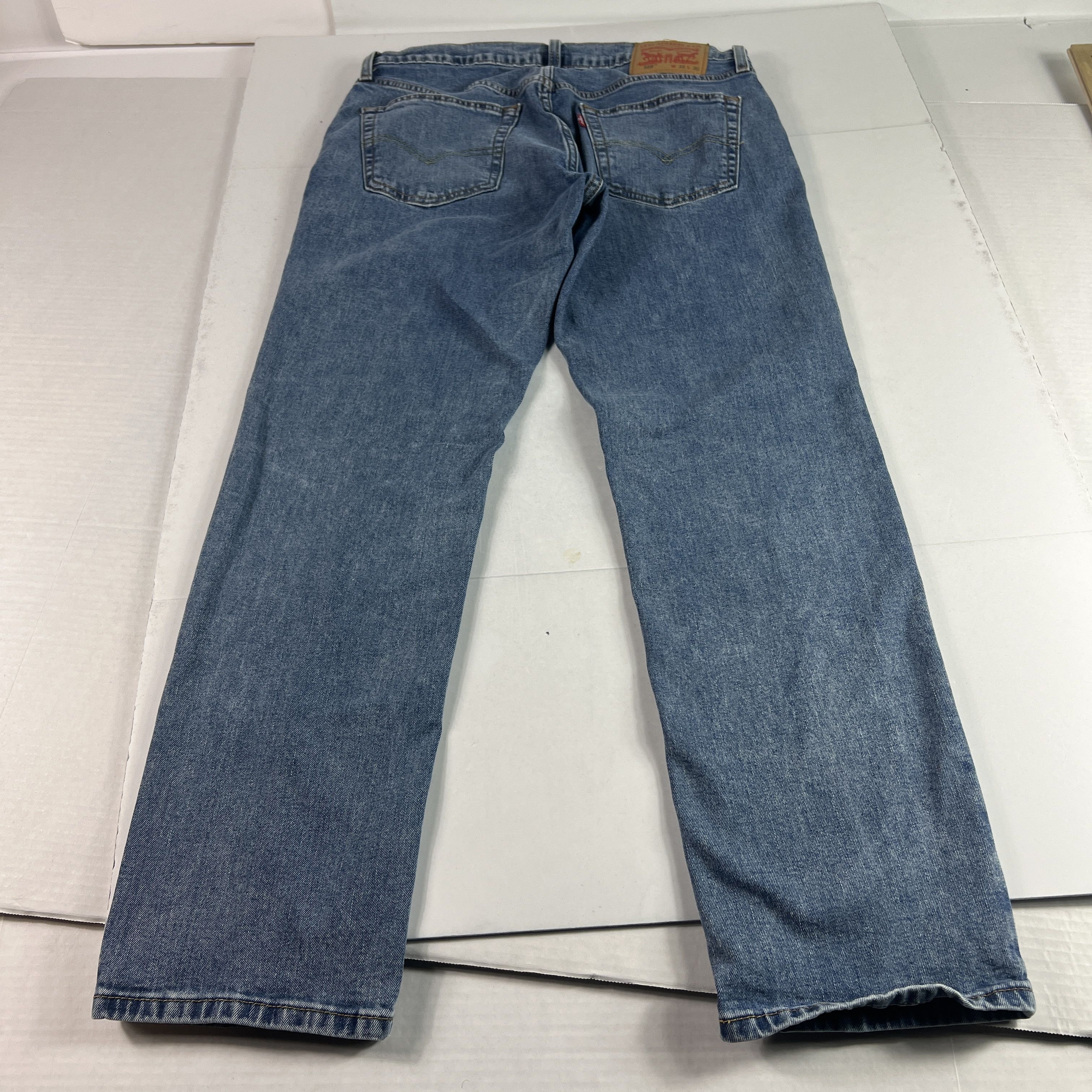 Levi's Levi's Jeans 559 Relaxed Straight Blue Faded Stretch Denim Size US 33 - 10 Thumbnail