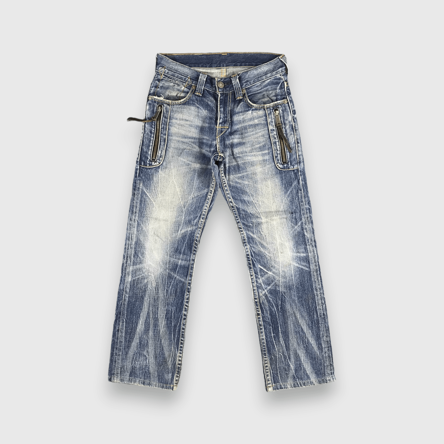 Levi's Vintage 90s Levis 502 Earth Tone Jeans-J1810 Size US 31 - 1 Thumbnail